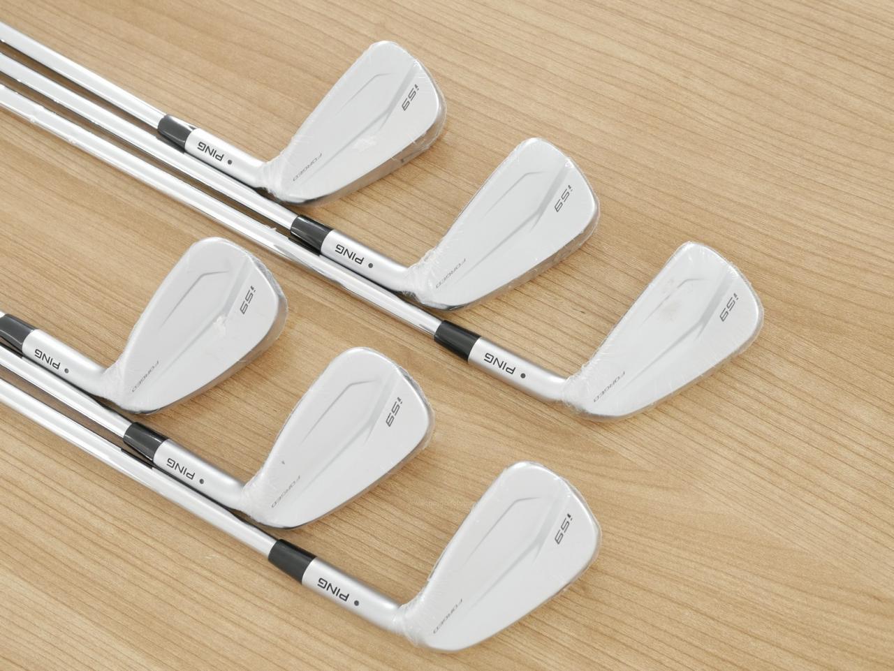 Iron set : Ping : **ของใหม่ ยังไม่แกะพลาสติก** ชุดเหล็ก Ping i59 Forged (ออกปี 2022 คม แน่นมากๆ) มีเหล็ก 5-Pw (6 ชิ้น) ก้านเหล็ก NS Pro 950 NEO Flex S