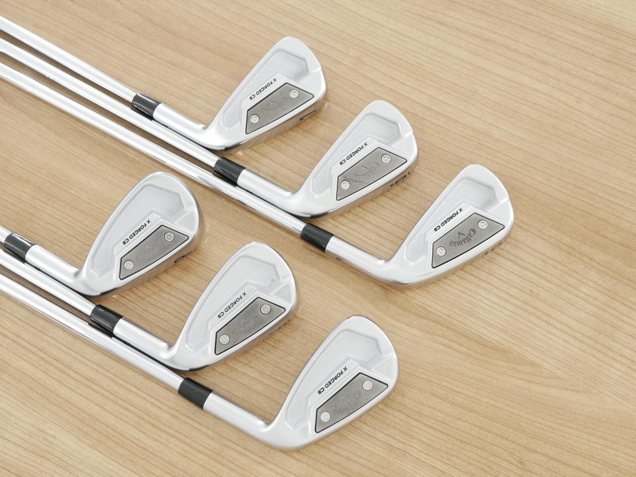 Iron set : Callaway : ชุดเหล็ก Callaway X Forged CB (รุ่นปี 2022) มีเหล็ก 5-Pw (6 ชิ้น) ก้านเหล็ก Dynamic Gold S200