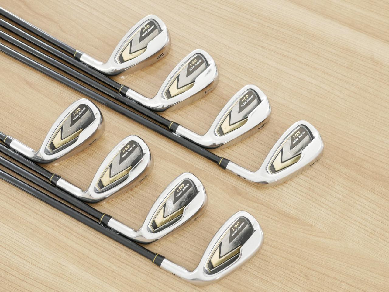 Iron set : Katana : ชุดเหล็ก Katana Snipe Iron GS-1 มีเหล็ก 5-Pw,Aw,Sw (8 ชิ้น) ก้านกราไฟต์ Flex R