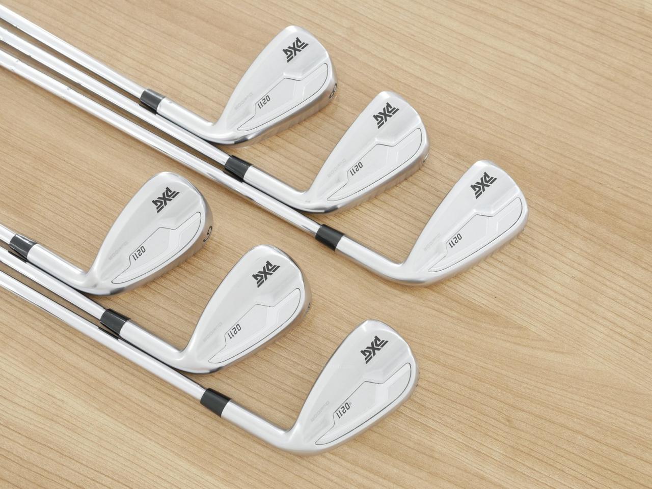 Iron set : PXG : ชุดเหล็ก PXG 0211 DUAL COR (ออกปี 2021 หน้าเด้ง ตีไกลมากๆ) มีเหล็ก 6-Pw,Aw (6 ชิ้น) ก้านเหล็ก True Temper Elevate VSS Flex S