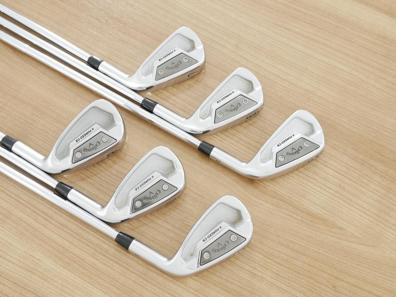 Iron set : Callaway : ชุดเหล็ก Callaway X Forged CB (รุ่นปี 2022) มีเหล็ก 5-Pw (6 ชิ้น) ก้านเหล็ก Dynamic Gold EX Weight Lock Tour Issue S200