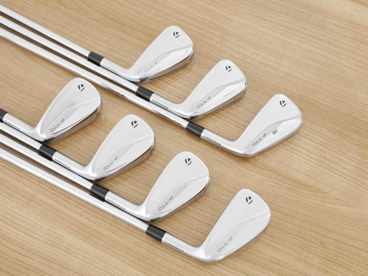 Iron set : Taylormade : ชุดเหล็ก Taylormade P770 Forged (ปี 2021 นุ่ม แน่น) มีเหล็ก 4-Pw (7 ชิ้น) ก้านเหล็ก KBS Tour FLT 120 Flex S