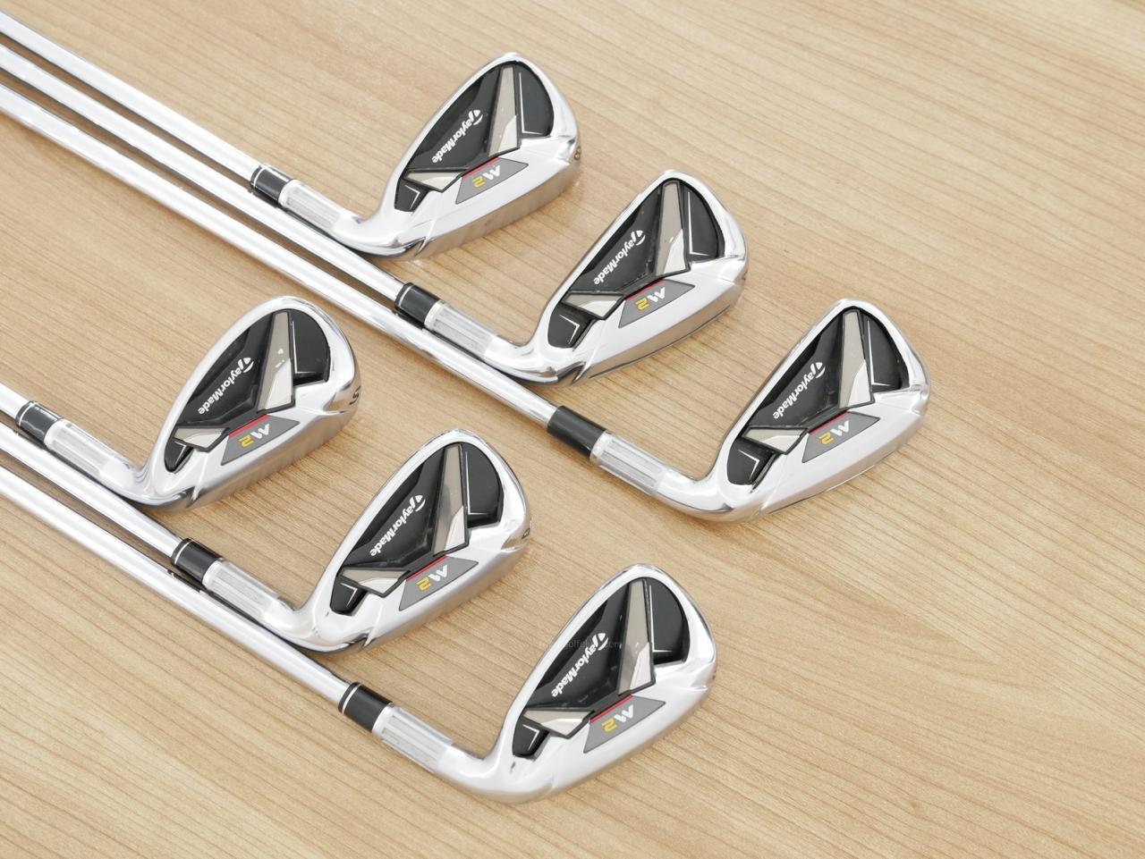 Iron set : Taylormade : ชุดเหล็ก Taylormade M2 มีเหล็ก 6-Pw,Sw (6 ชิ้น) ก้านเหล็ก KBS Max MT 85 Flex S