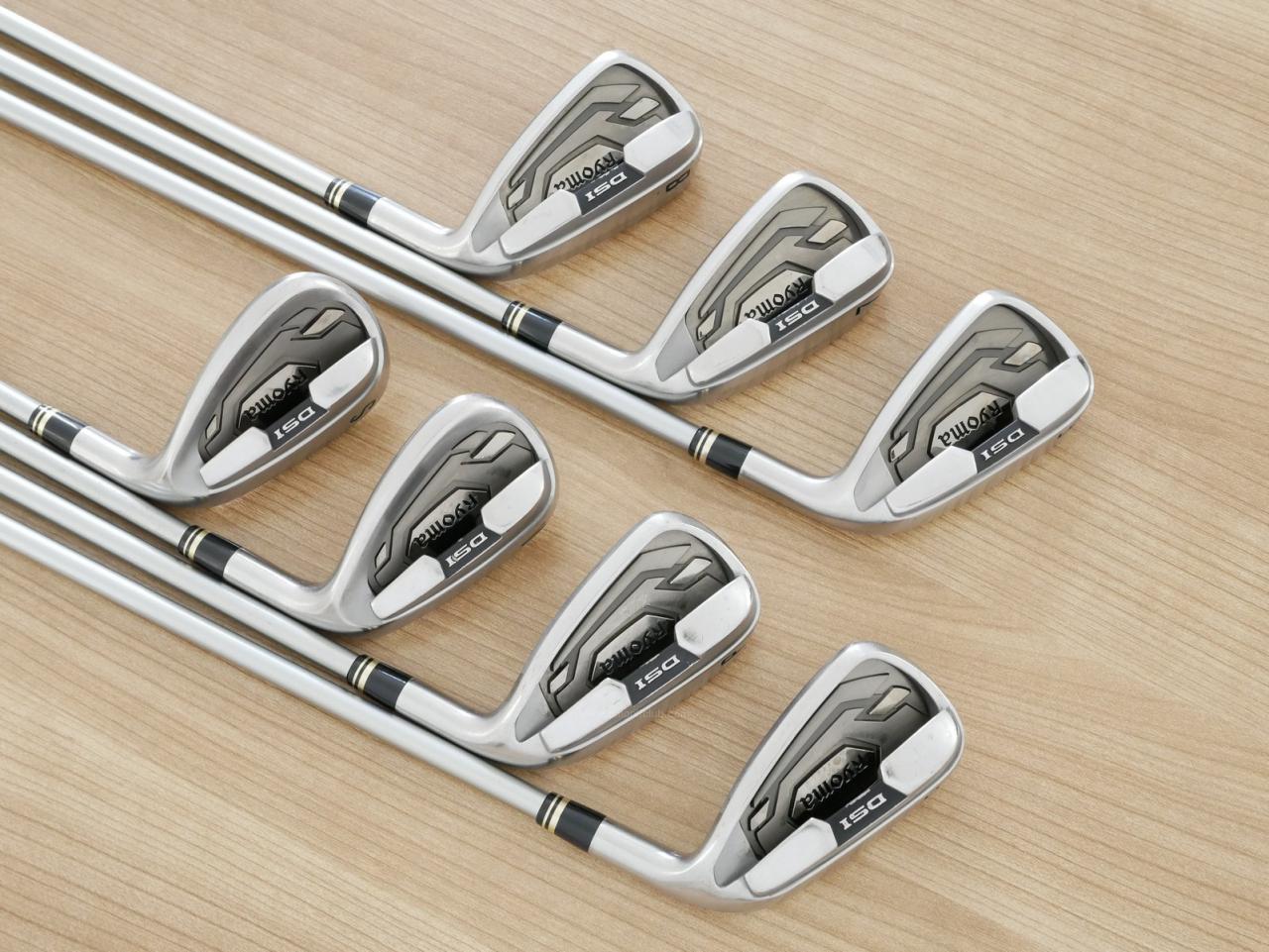 Iron set : Other Brand : ชุดเหล็ก Ryoma DSI (ตีง่ายมาก ไกลมากๆ หายากสุดๆ) มีเหล็ก 6-Pw,Aw,Sw (7 ชิ้น เหล็ก 6 ระยะเท่าเหล็ก 5 รุ่นอื่น) ก้านกราไฟต์ Tour AD Flex R