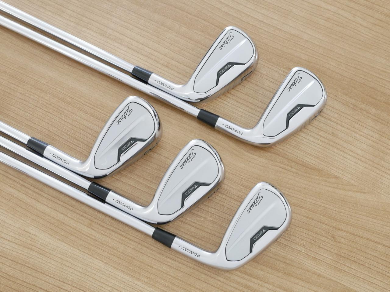 Iron set : Titleist : ชุดเหล็ก Titleist T200 Forged (รุ่นปี 2022 Japan Spec) มีเหล็ก 6-Pw (5 ชิ้น) ก้านเหล็ก NS Pro 750 Wrap Tech Flex R