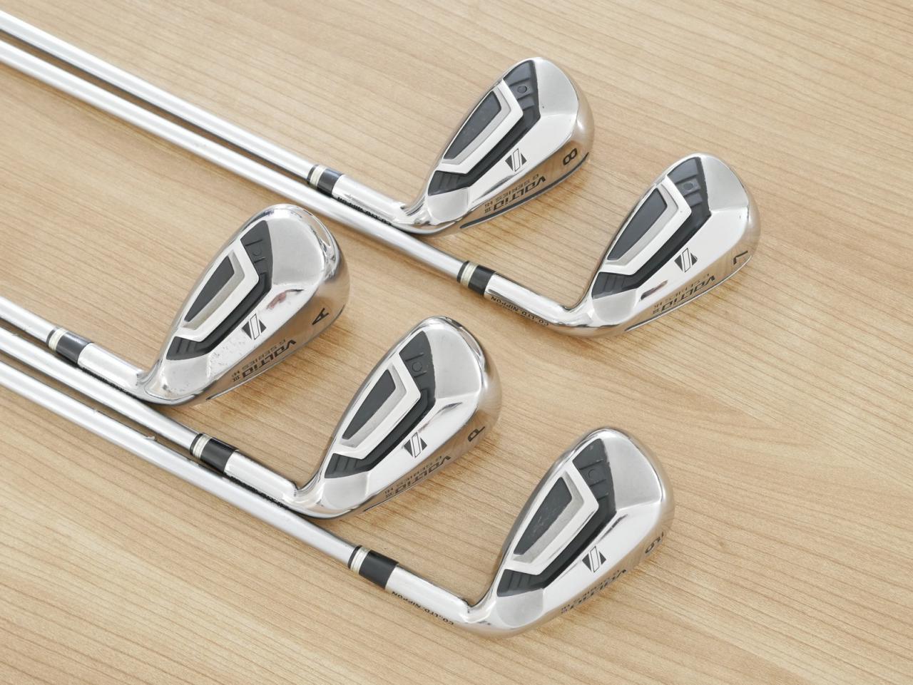Iron set : Katana : ชุดเหล็กกระเทย Katana Voltio III G Series Hi (ตีง่าย ไกลมาก) มีเหล็ก 7-Pw,Aw (5 ชิ้น ระยะเทียบเท่า เหล็ก 6-Pw) ก้าน Tour AD VS-5 Flex R