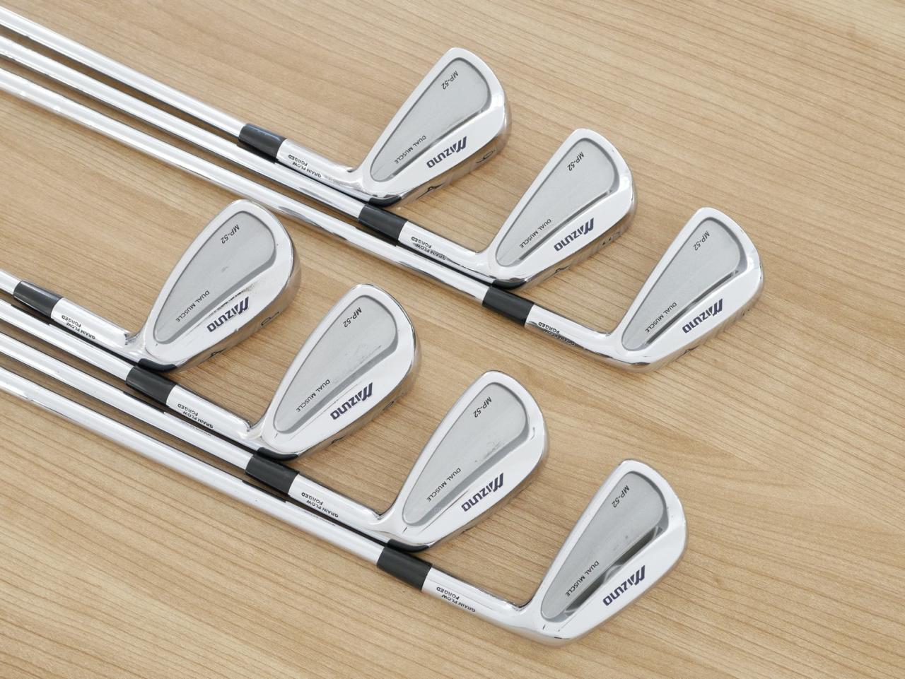 Iron set : Mizuno : ชุดเหล็ก Mizuno MP-52 (Forged) มีเหล็ก 4-Pw (7 ชิ้น) ก้านเหล็ก NS Pro 850 Flex R