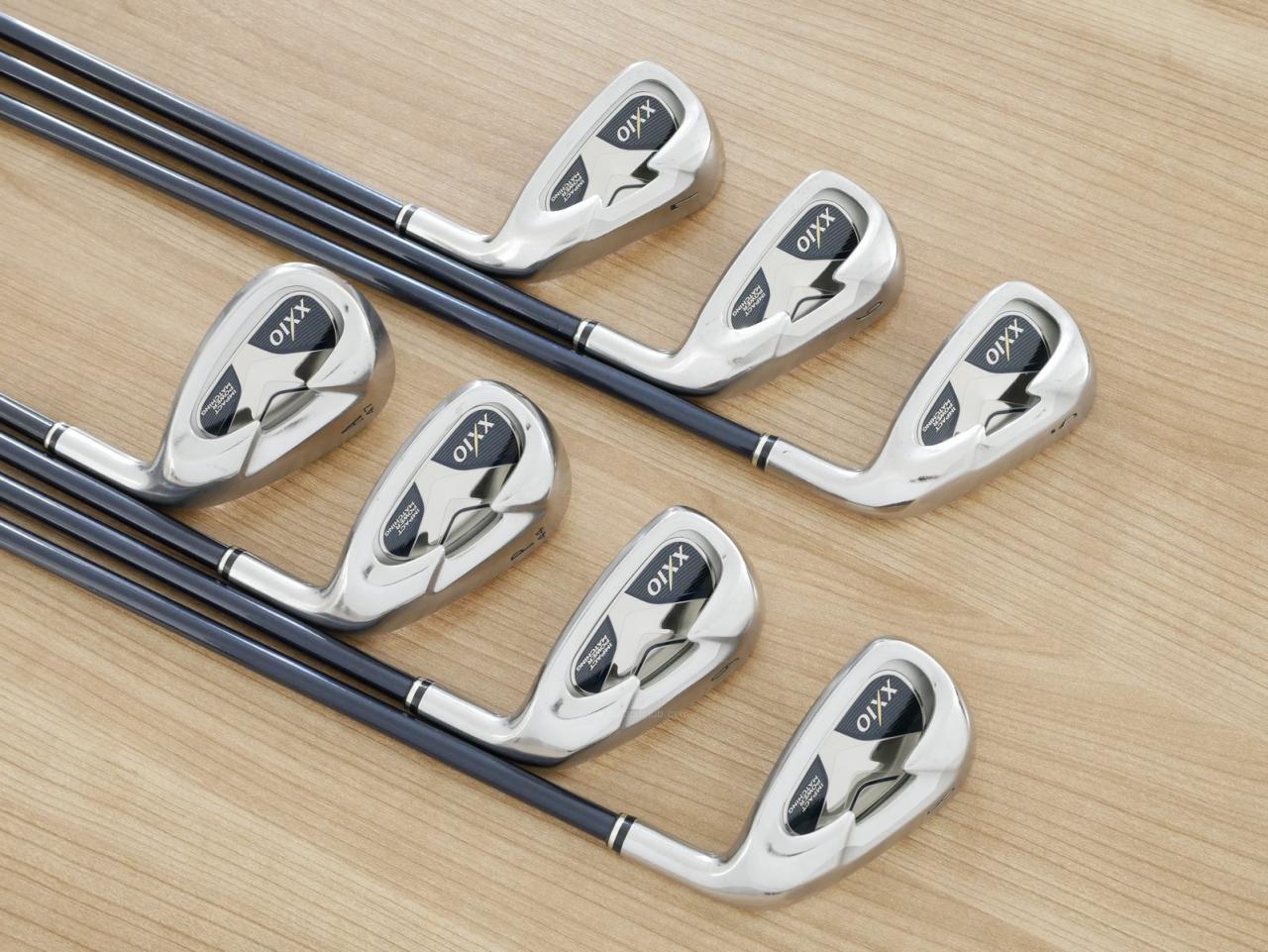 Iron set : XXIO : ชุดเหล็ก XXIO Impact Power Matching 5 มีเหล็ก 5-Pw,Aw (7 ชิ้น) ก้านกราไฟต์ MP-500 Flex SR