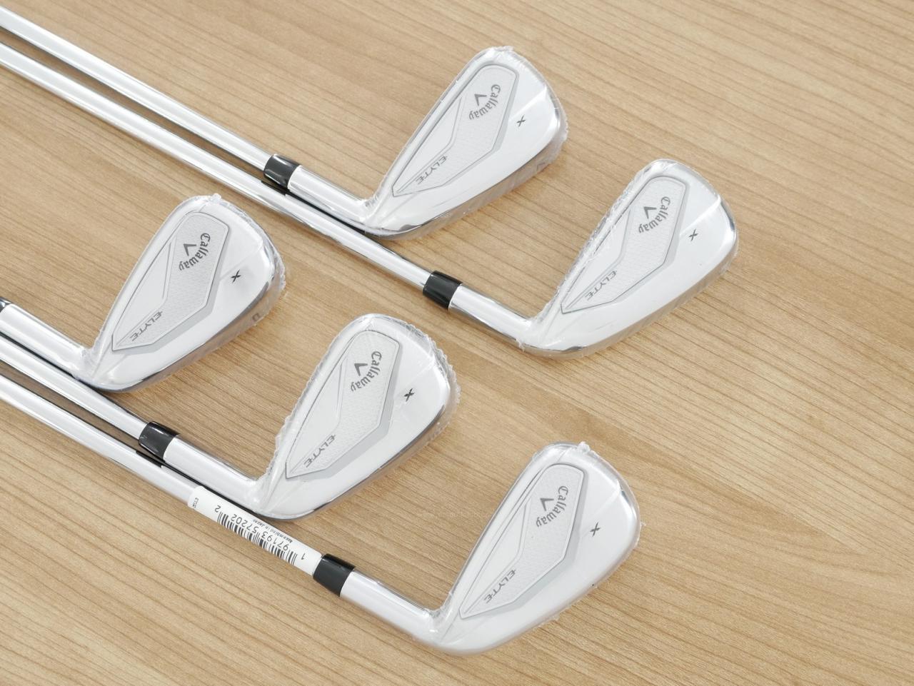 Iron set : Callaway : **ของใหม่ ยังไม่แกะพลาสติก** ชุดเหล็ก Callaway ELYTE X (ออกปี 2025 ตีง่ายมาก ไกล Japan Spec.) มีเหล็ก 6-Pw (5 ชิ้น) ก้านเหล็ก NS Pro Zelos 7 Flex R