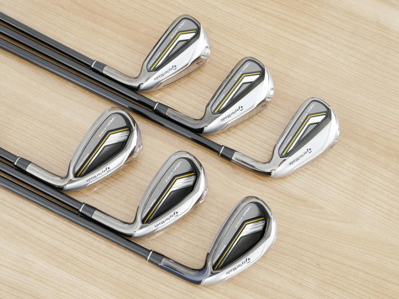 Iron set : Taylormade : ชุดเหล็ก Taylormade RocketBladez MAX มีเหล็ก 5-Pw (6 ชิ้น) ก้านกราไฟต์ Flex R