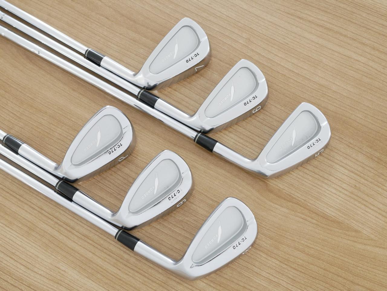 Iron set : Fourteen : ชุดเหล็ก Fourteen TC-770 Forged (นุ่มมากๆ) มีเหล็ก 5-Pw (6 ชิ้น) ก้านเหล็ก Dynamic Gold S200