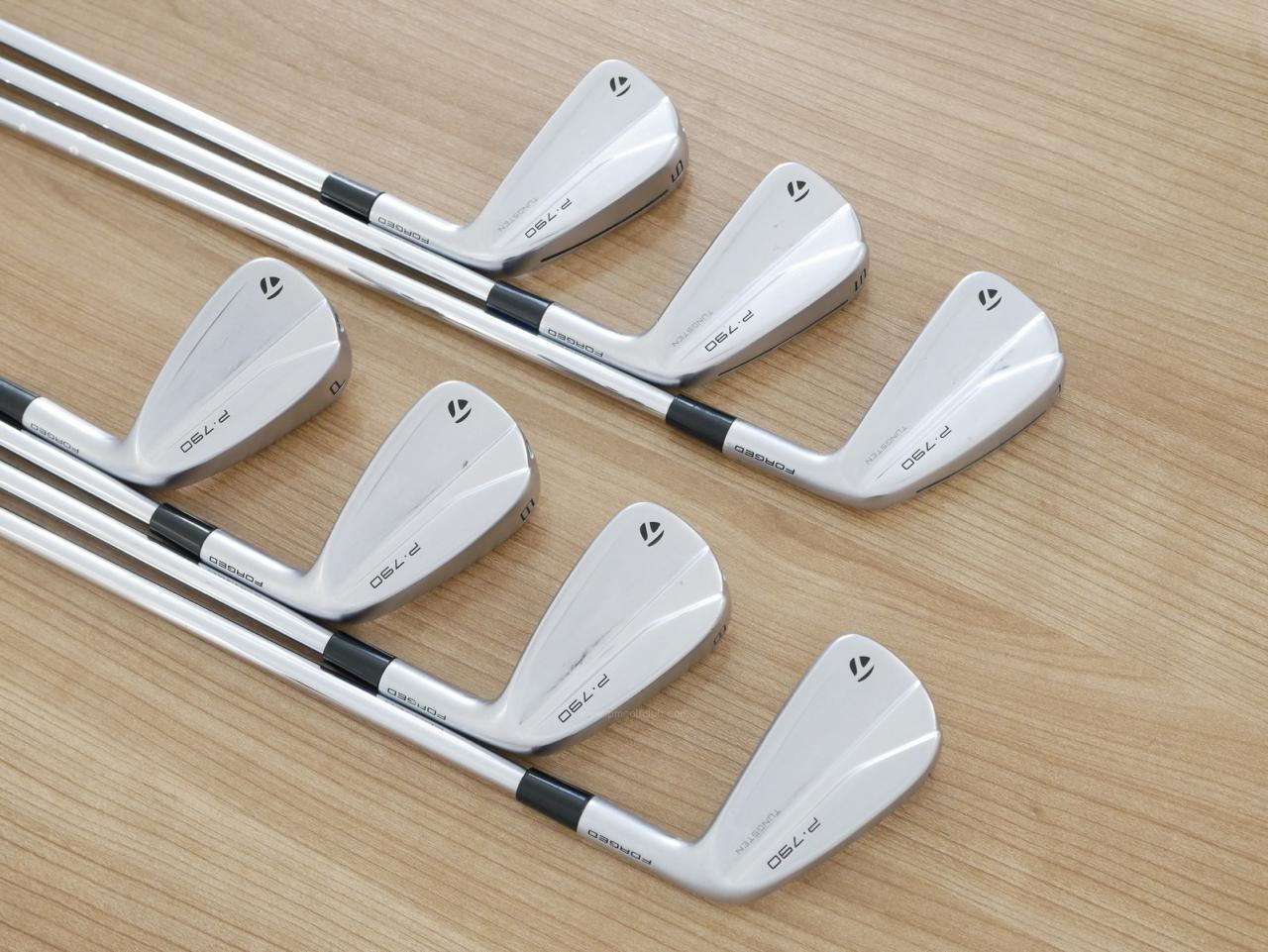 Iron set : Taylormade : ชุดเหล็ก Taylormade P790 (ตัวท้อปสุด ปี 2022 Japan Spec.) มีเหล็ก 4-Pw (7 ชิ้น) ก้านเหล็ก NS Pro 950 Flex R