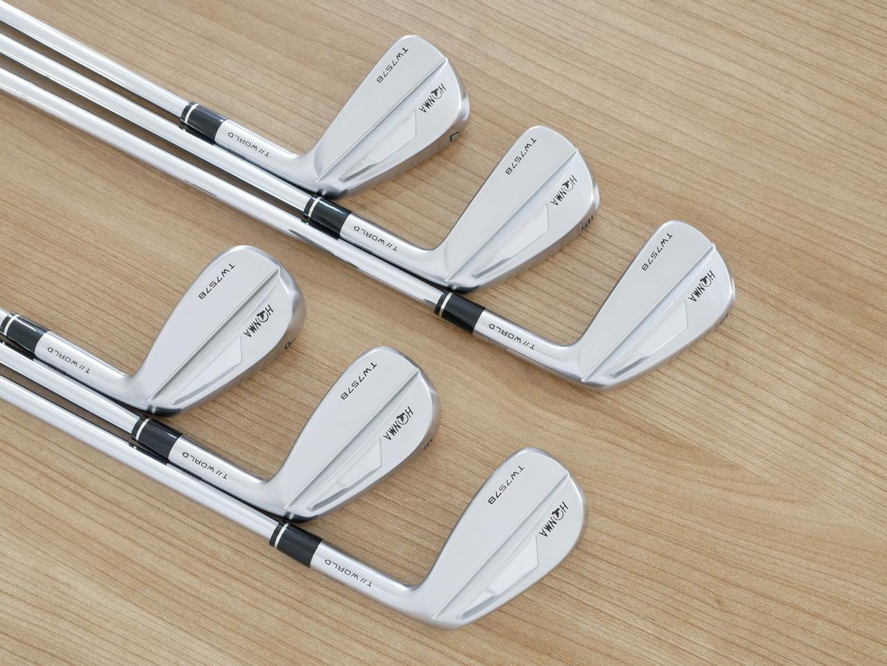 Iron set : Honma : ชุดเหล็ก Honma Tour World TW757B (ออกปี 2022) มีเหล็ก 5-Pw (6 ชิ้น) ก้านเหล็ก Dynamic Gold S200