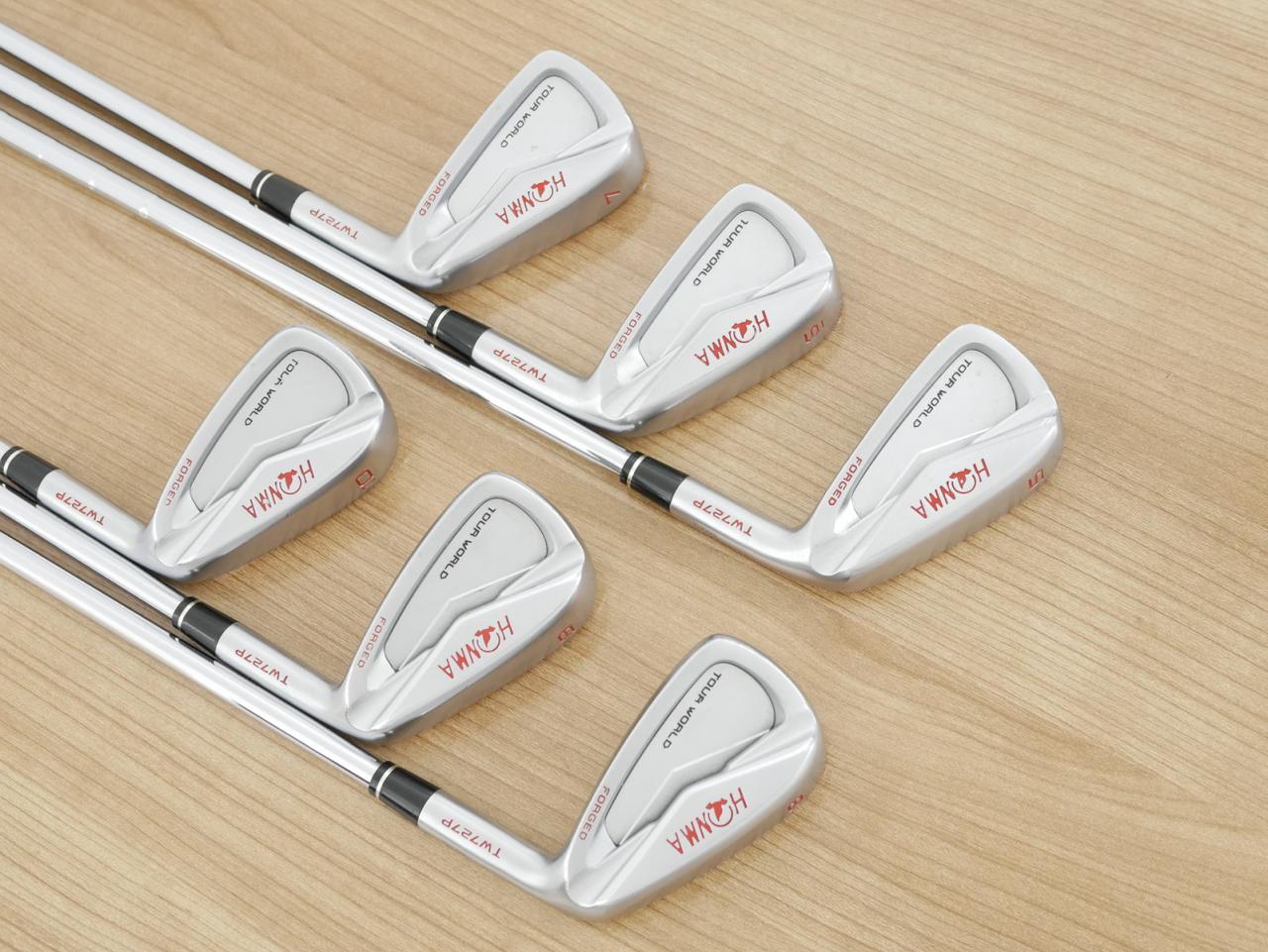 Iron set : Honma : ชุดเหล็ก Honma Tour World TW727P (Forged ออกปี 2016) มีเหล็ก 5-10 (6 ชิ้น) ก้านเหล็ก NS Pro 950 Flex S