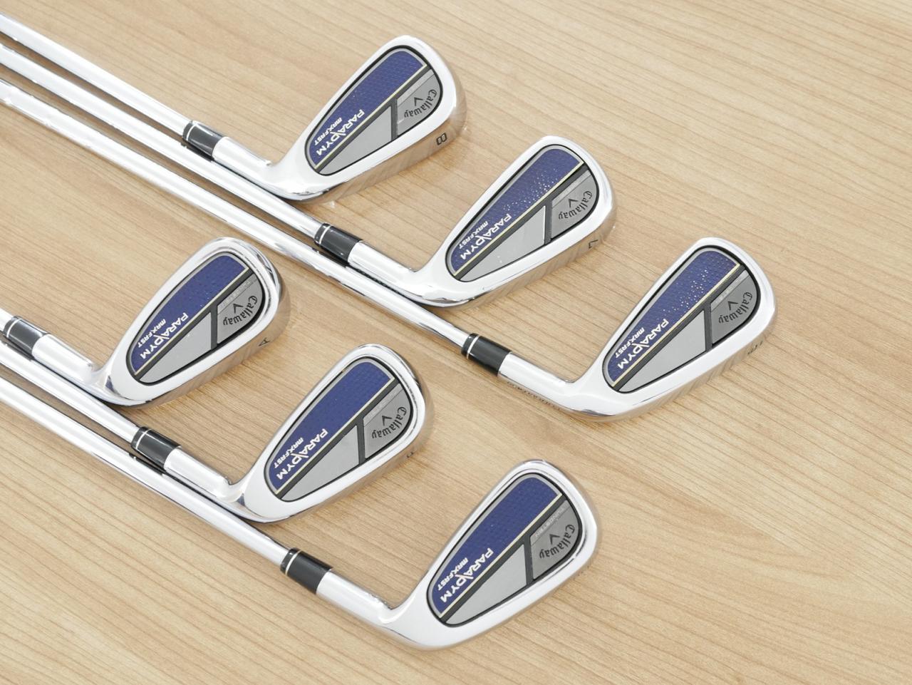 Iron set : Callaway : ชุดเหล็ก Callaway Paradym Max Fast (ออกปี 2023 ตีง่ายสุด ไกลสุดของ Callaway Japan Spec.) มีเหล็ก 6-Pw,Aw (6 ชิ้น) ก้านเหล็ก NS Pro Modus 105 Flex S