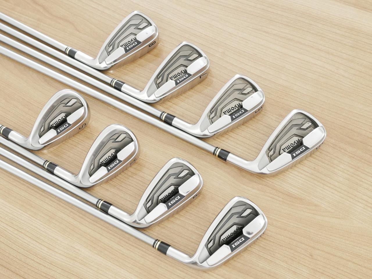 Iron set : Other Brand : ชุดเหล็ก Ryoma DSI (ตีง่ายมาก ไกลมากๆ หายากสุดๆ) มีเหล็ก 5-Pw,Aw,Sw (8 ชิ้น เหล็ก 5 ระยะเท่าเหล็ก 4 รุ่นอื่น) ก้านกราไฟต์ Tour AD Flex R
