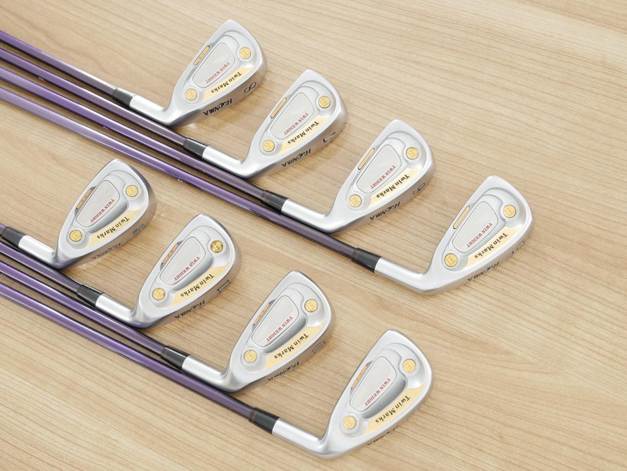 Iron set : Honma : ชุดเหล็ก Honma TwinMarks AP-502 (น่าสะสม) มีเหล็ก 5-11,Sw (8 ชิ้น) ก้านกราไฟต์ Flex R (2 ดาว)