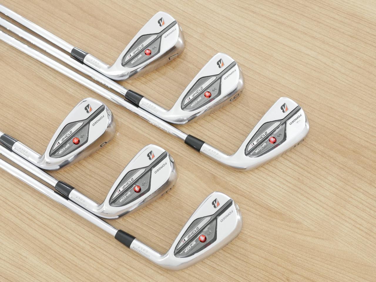 Iron set : Bridgestone : ชุดเหล็ก Bridgestone 213HF SP-COR Forged มีเหล็ก 5-Pw (6 ชิ้น) ก้านเหล็ก NS Pro 850 NEO Flex S