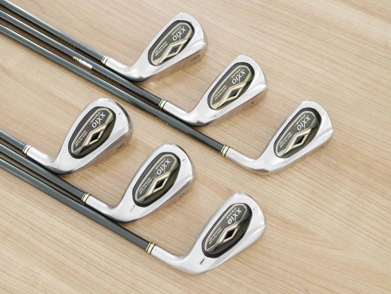 Iron set : XXIO : ชุดเหล็ก XXIO Prime 7 (รุ่นท๊อปสุด ตีง่าย ไกล) มีเหล็ก 6-Pw,Aw (6 ชิ้น) ก้านกราไฟต์ SP-700 Flex R