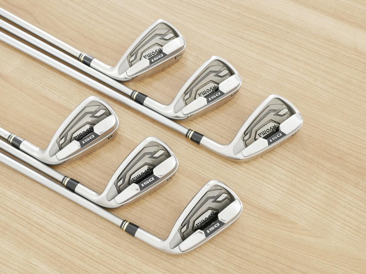 Iron set : Other Brand : ชุดเหล็ก Ryoma DSI (ตีง่ายมาก ไกลมากๆ หายากสุดๆ) มีเหล็ก 5-Pw (6 ชิ้น) ก้านกราไฟต์ Tour AD Flex SR