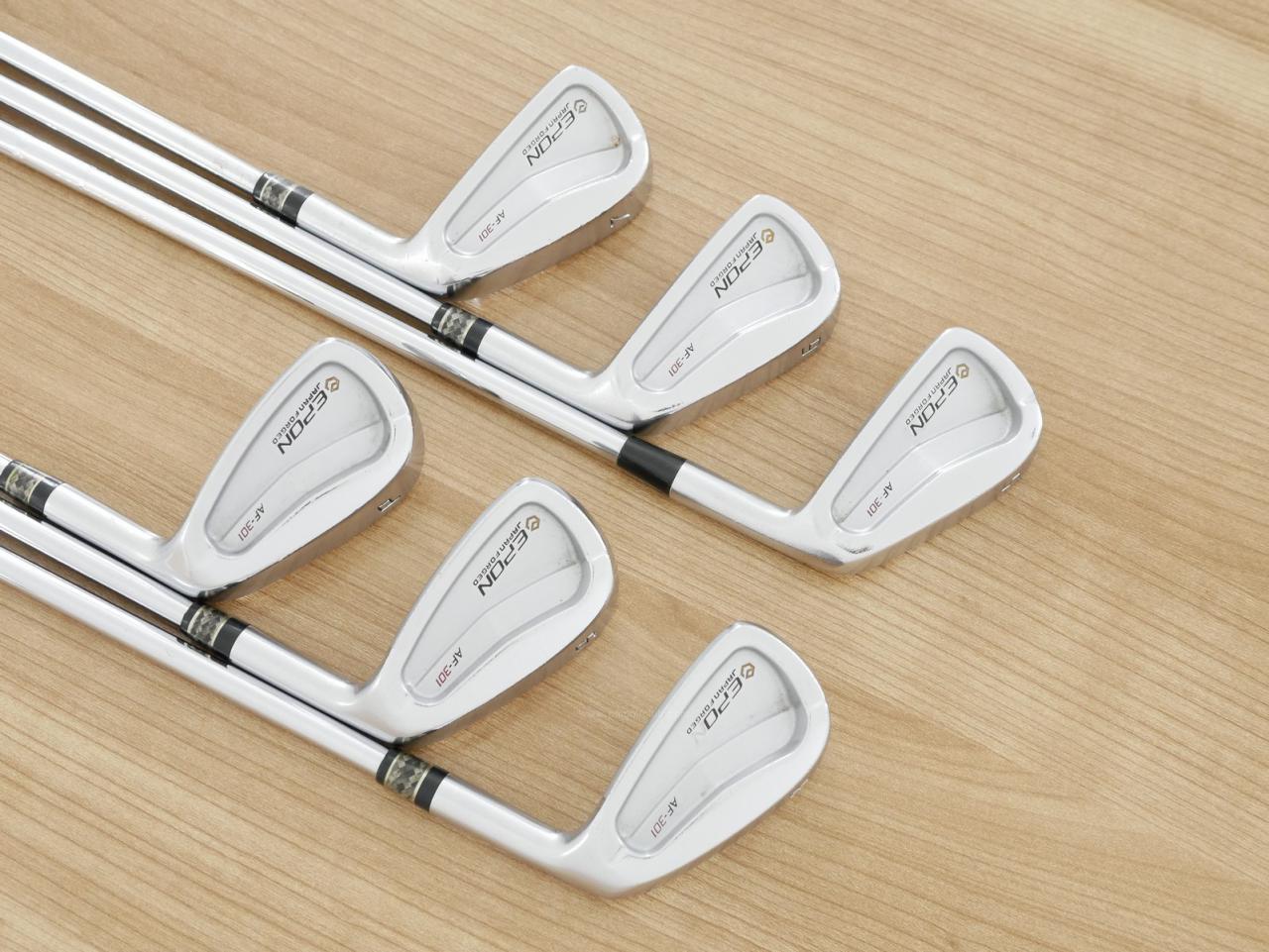Iron set : Epon : ชุดเหล็ก EPON AF-301 Forged มีเหล็ก 5-Pw (6 ชิ้น) ก้านเหล็ก NS Pro 950 Flex S