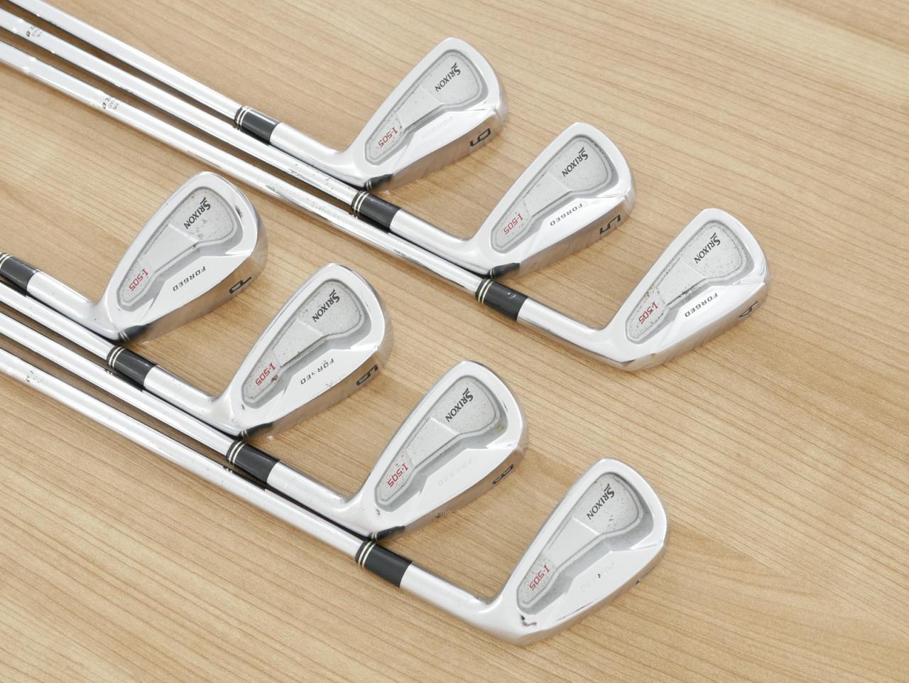 Iron set : Other Brand : ชุดเหล็ก Srixon I-505 Forged มีเหล็ก 4-Pw (7 ชิ้น) ก้านเหล็ก Dynamic Gold S200