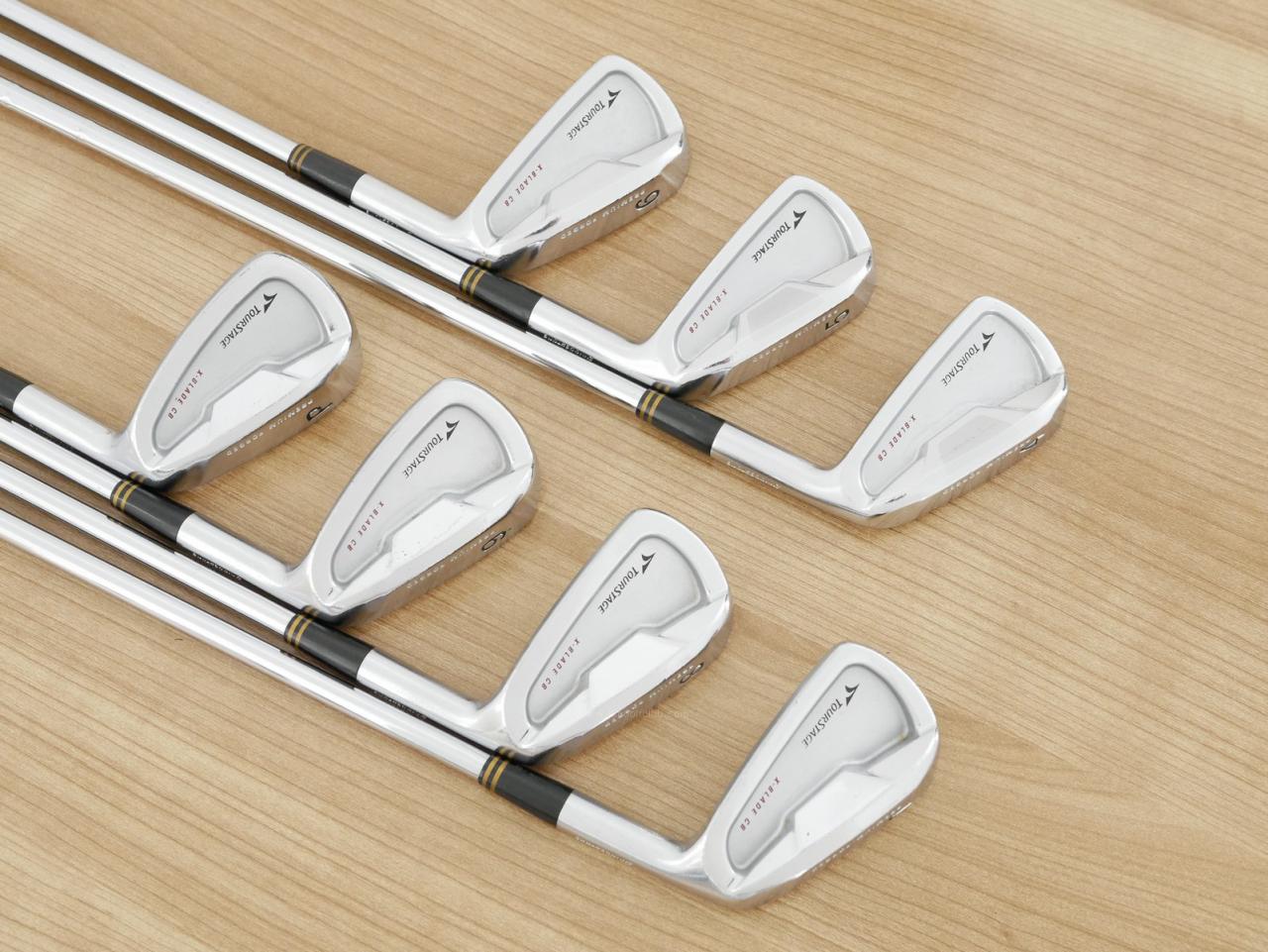 Iron set : Tourstage : ชุดเหล็ก Tourstage X-Blade CB (Forged) มีเหล็ก 4-Pw (7 ชิ้น) ก้านเหล็ก Flex S