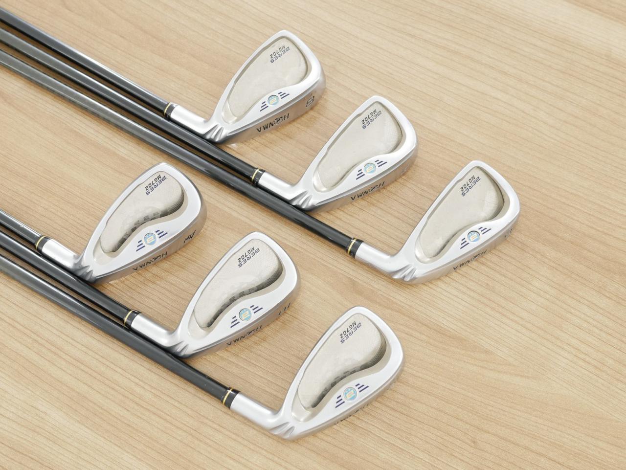 Iron set : Honma : ชุดเหล็ก Honma Beres MG702 มีเหล็ก 6-10,Aw (6 ชิ้น) ก้าน ARMRQ B49 FLex R (2 ดาว)