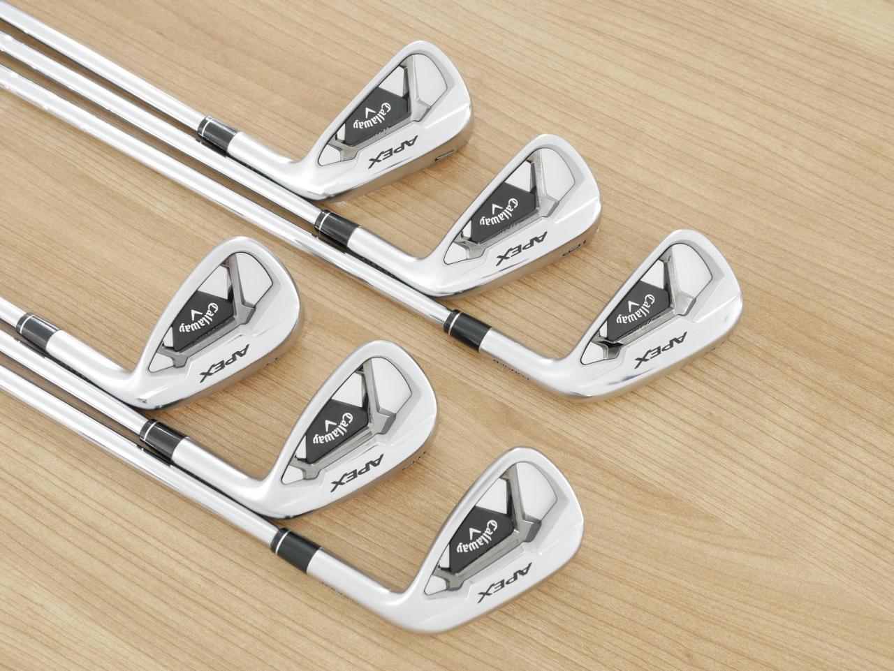 Iron set : Callaway : ชุดเหล็ก Callaway APEX Forged (รุ่นปี 2022) มีเหล็ก 5-Pw (6 ชิ้น) ก้านเหล็ก NS Pro Modus 105 Flex S