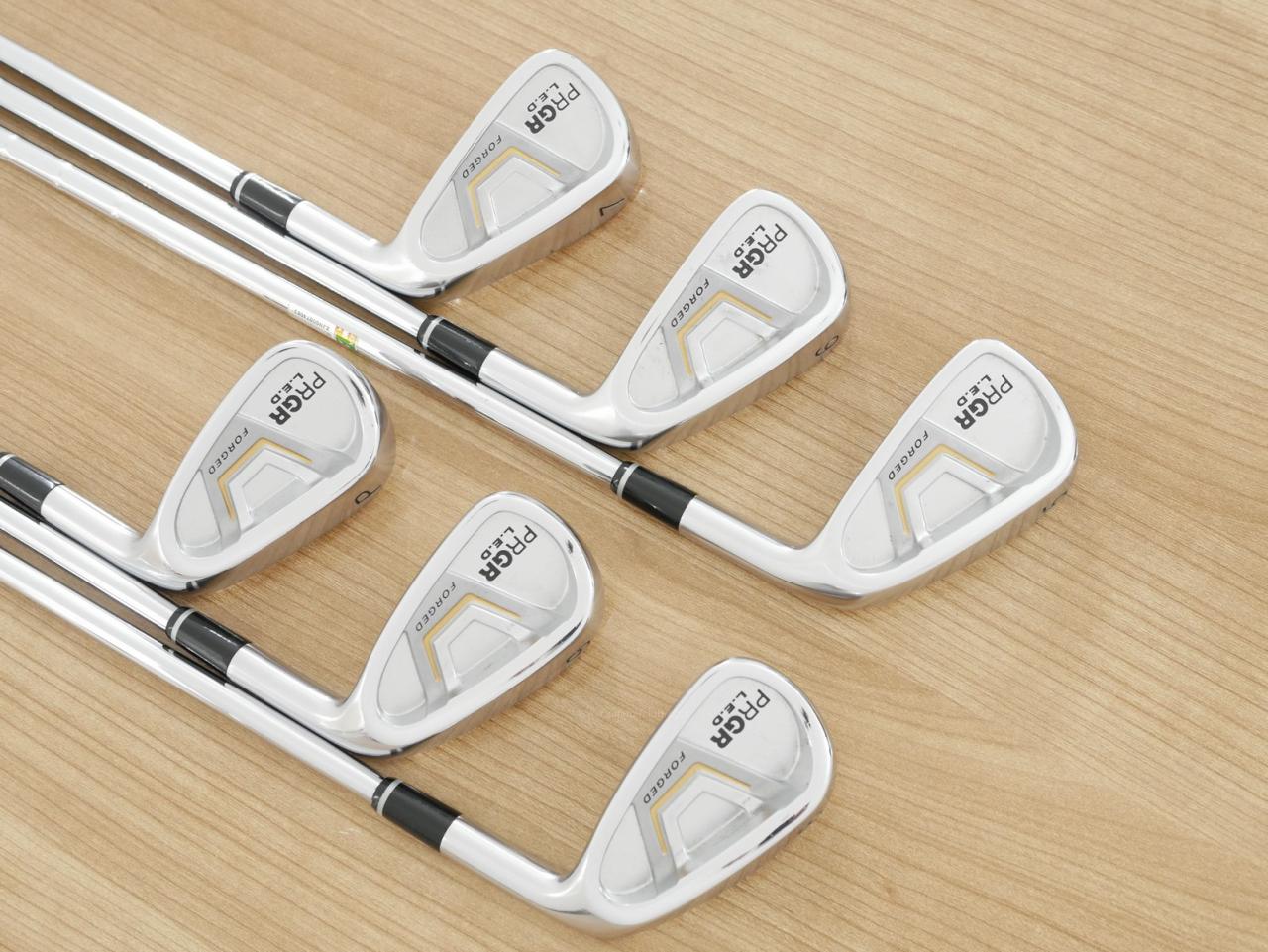 Iron set : PRGR : ชุดเหล็ก PRGR L.E.D Forged (นุ่ม สวย) มีเหล็ก 5-Pw (6 ชิ้น) ก้านเหล็ก NS Pro 950 Flex S