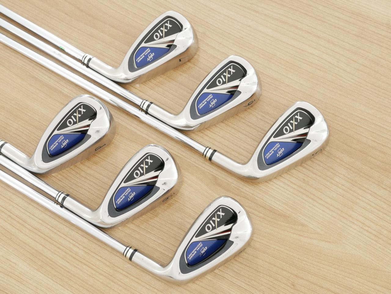 Iron set : XXIO : ชุดเหล็ก XXIO 8 (ใบใหญ่ ตีง่าย ไกล) มีเหล็ก 5-Pw (6 ชิ้น) ก้านเหล็ก NS Pro 900 D.S.T Flex S