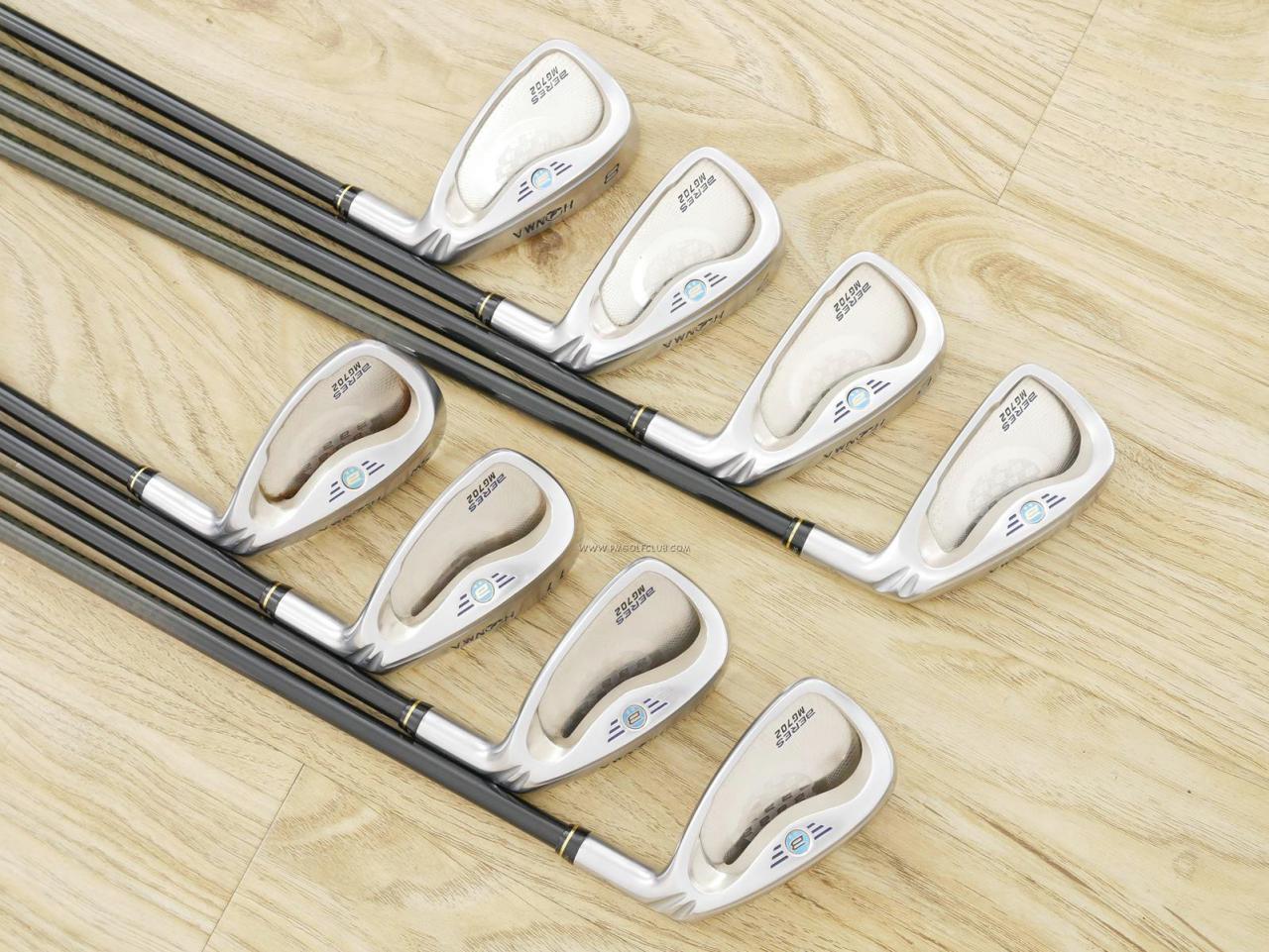 Iron set : Honma : ชุดเหล็ก Honma Beres MG702 มีเหล็ก 5-11,Sw (8 ชิ้น เทียบเท่า 4-Pw,Sw) ก้าน ARMRQ B49 FLex R (2 ดาว)