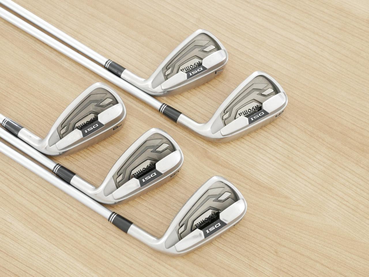 Iron set : Other Brand : ชุดเหล็ก Ryoma DSI (ตีง่ายมาก ไกลมากๆ หายากสุดๆ) มีเหล็ก 6-Pw (5 ชิ้น) ก้านกราไฟต์ Fujikura MCI 50 Flex R