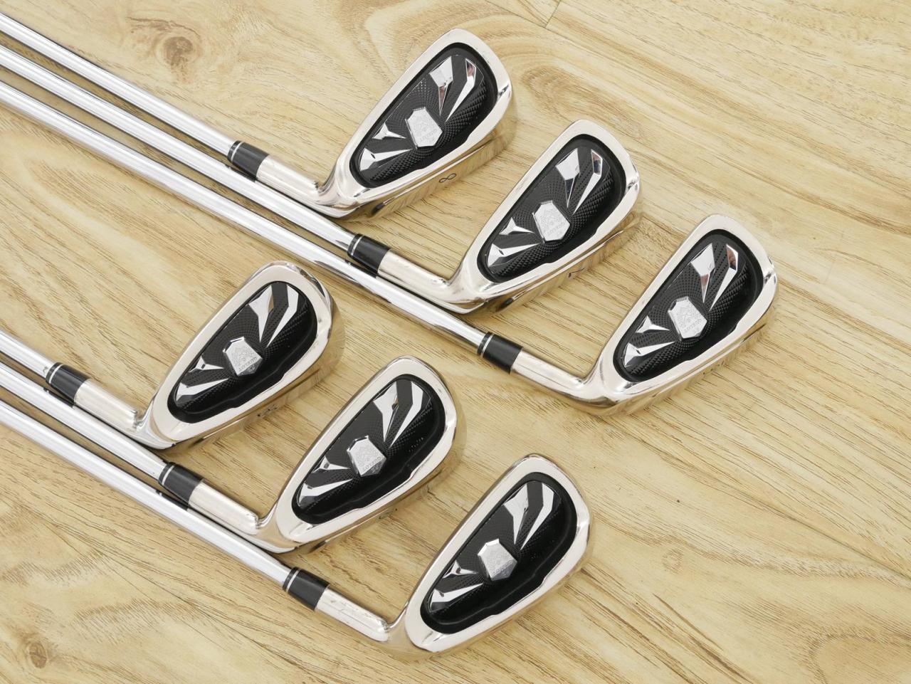 Iron set : Other Brand : ชุดเหล็ก Quelot Aerial (ใบใหญ่ ตีง่าย ไกล) มีเหล็ก 6-Pw,Aw (6 ชิ้น) ก้านเหล็ก NS Pro Zelos 8 Flex R