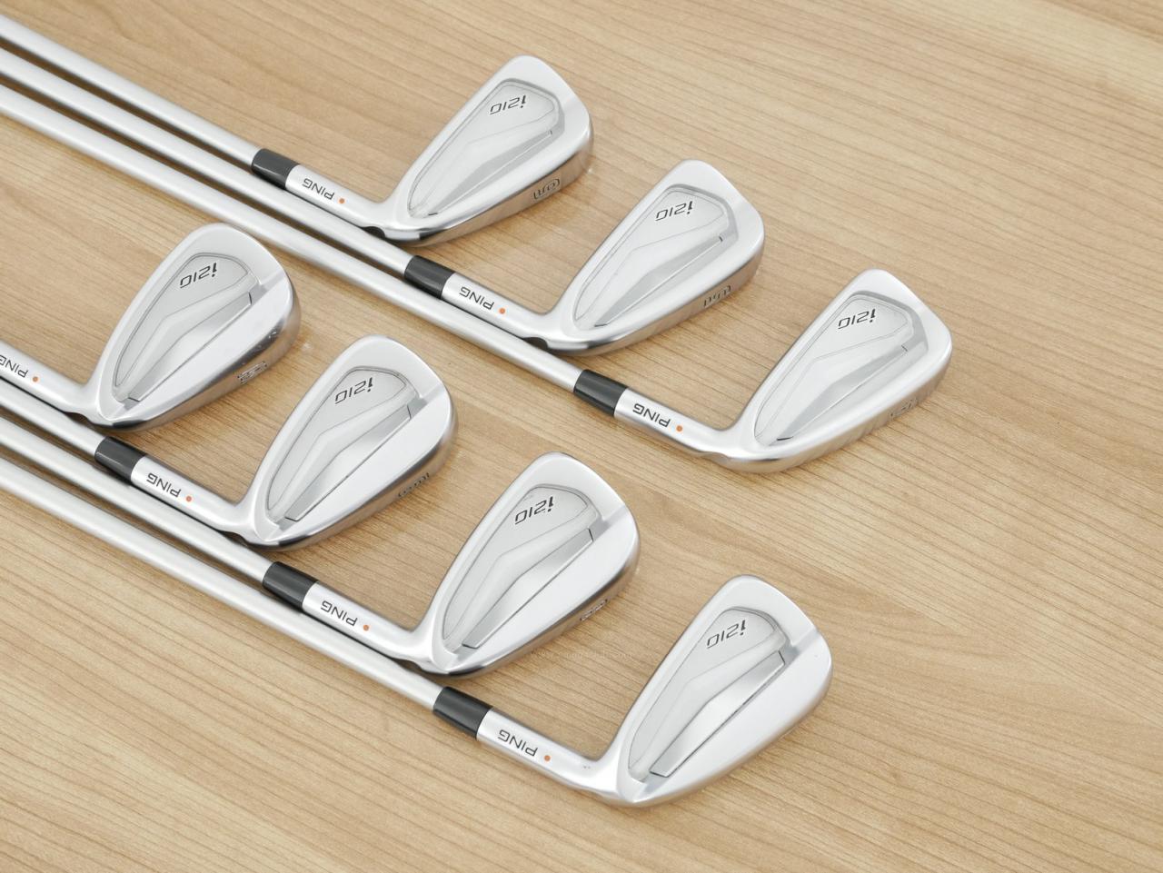 Iron set : Ping : **มีตำหนิ** ชุดเหล็ก Ping i210 (รุ่นปี 2019) มีเหล็ก 4-Pw (7 ชิ้น) ก้านกราไฟต์ Fujikura MCI 70 Flex R
