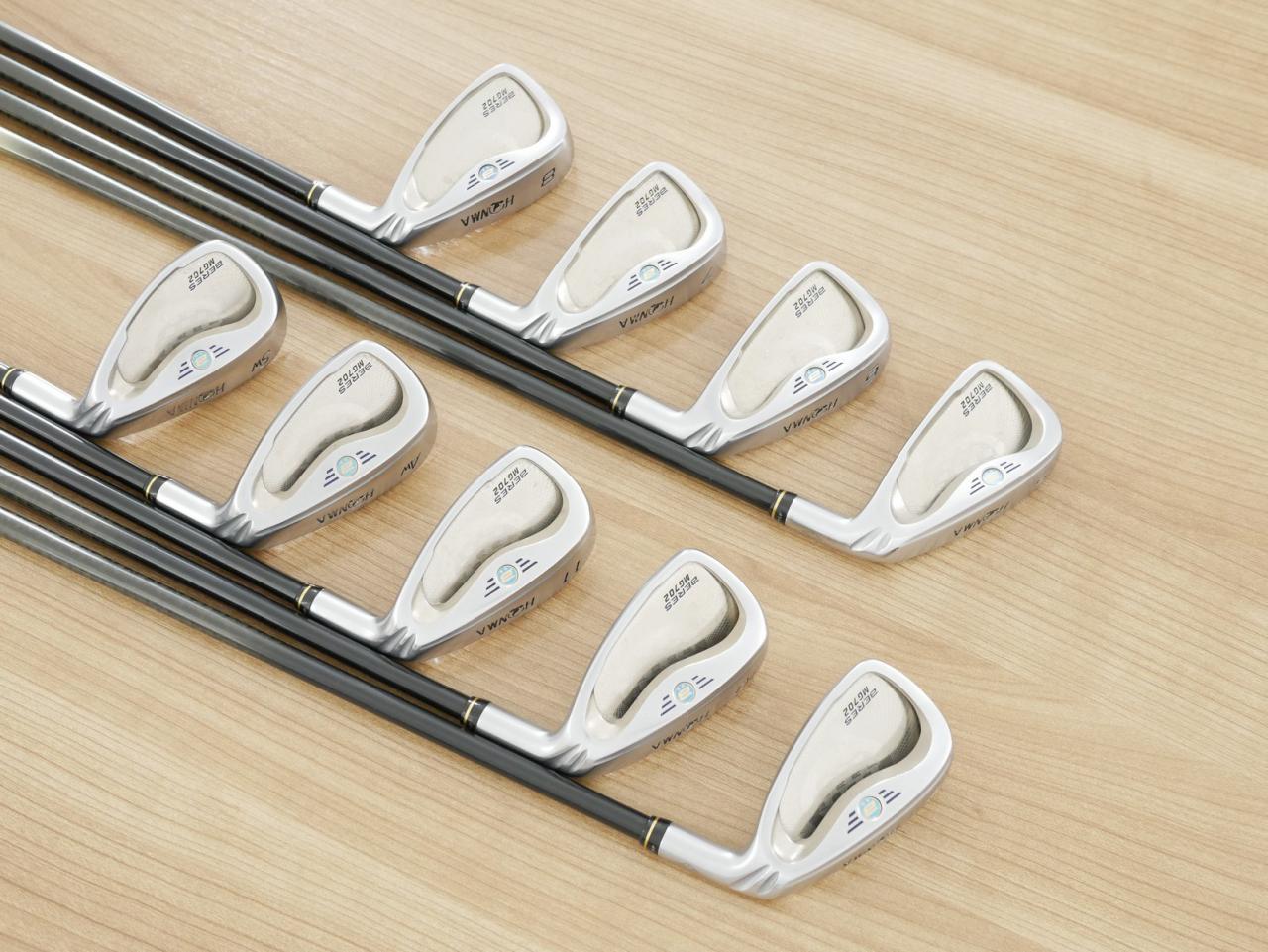 Iron set : Honma : ชุดเหล็ก Honma Beres MG702 มีเหล็ก 5-11,Aw,Sw ( 9 ชิ้น เทียบเท่า 4-Pw,Aw,Sw) ก้าน ARMRQ B49 FLex R (2 ดาว)