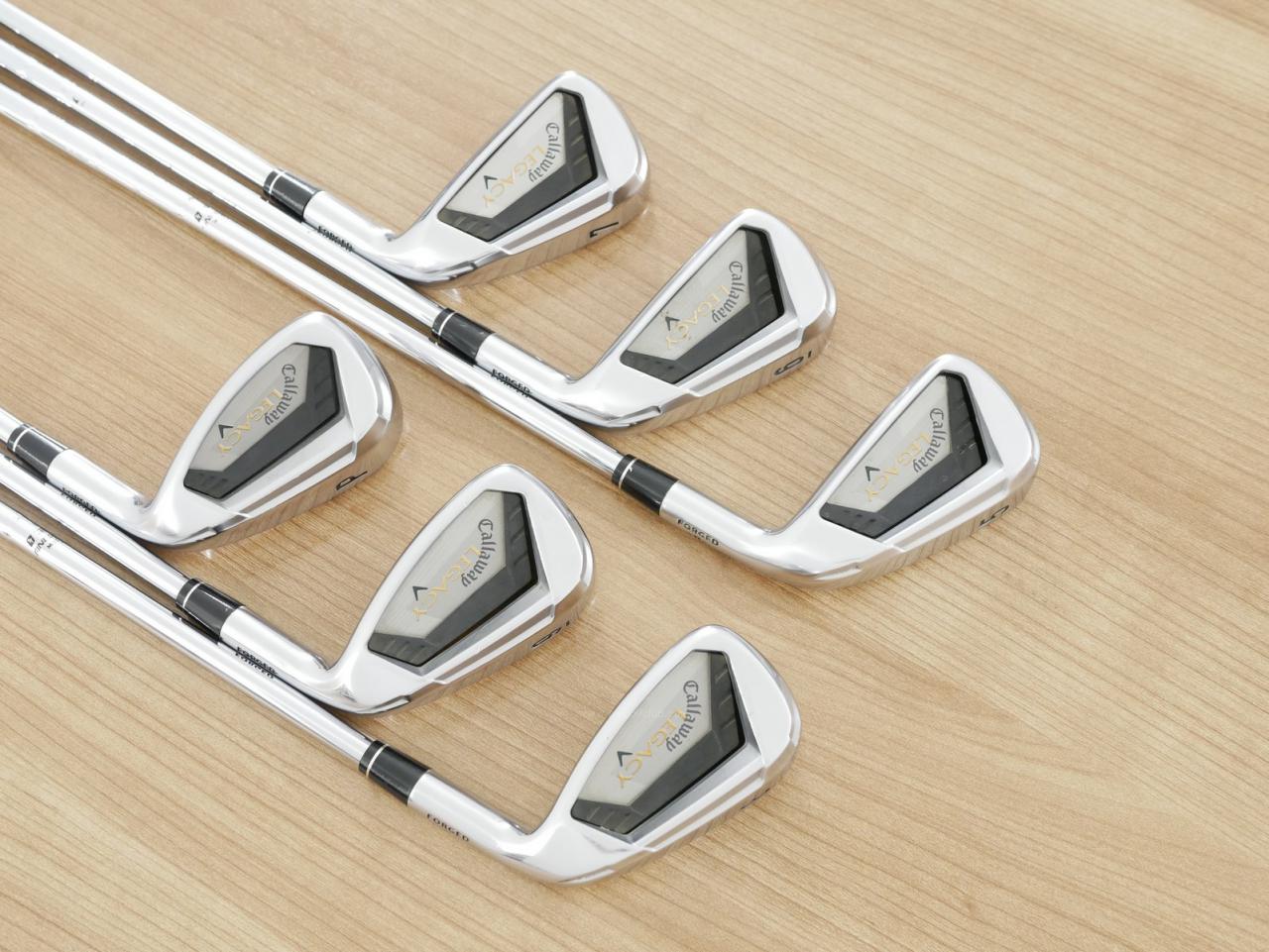 Iron set : Callaway : ชุดเหล็ก Callaway Legacy V (Forged) มีเหล็ก 5-Pw (6 ชิ้น) ก้านเหล็ก Memphis 10 Flex SR