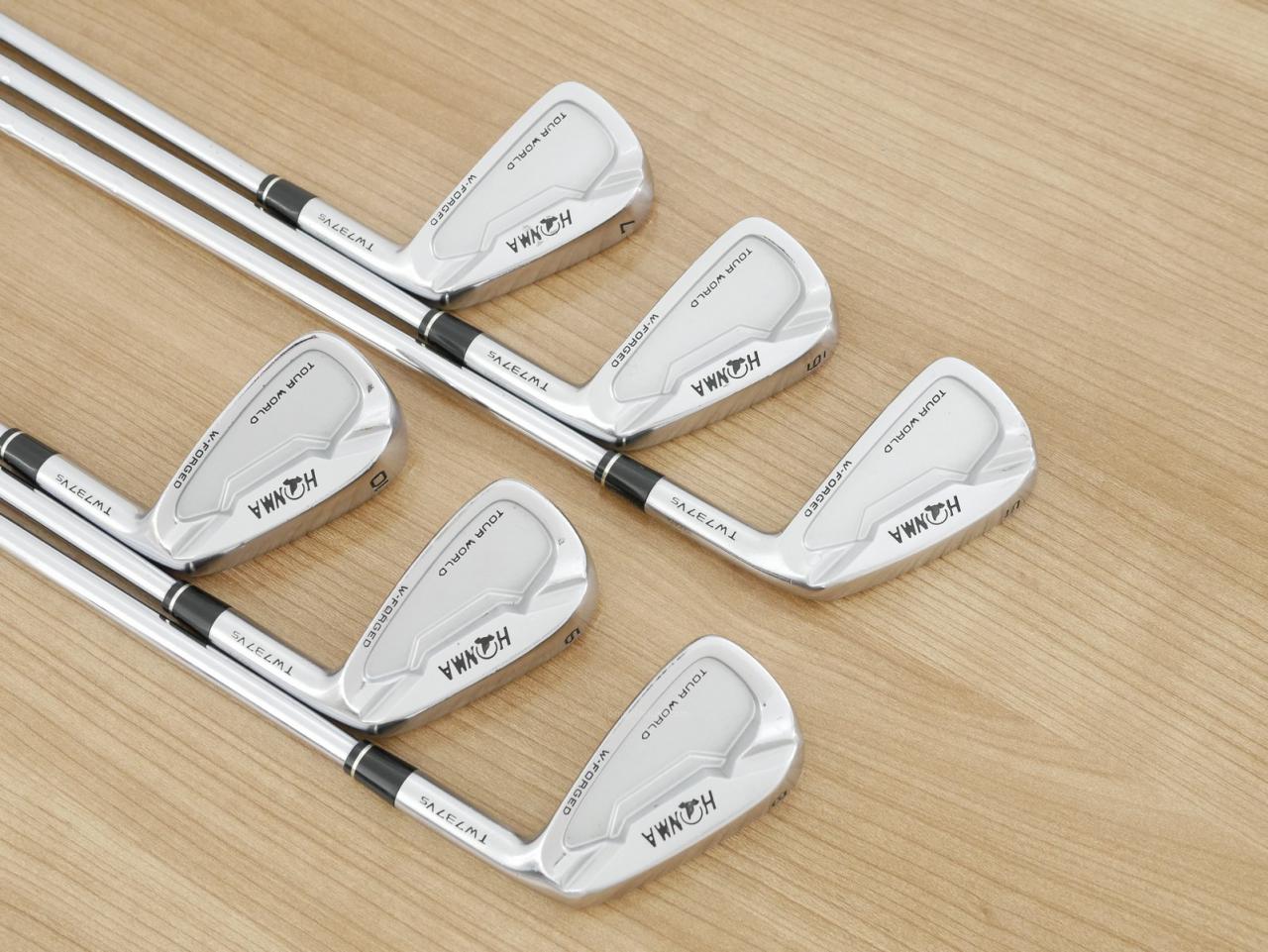 Iron set : Honma : ชุดเหล็ก Honma Tour World TW737vs Forged (รุ่นปี 2017) มีเหล็ก 5-10 (6 ชิ้น) ก้านเหล็ก NS Pro Modus Flex S