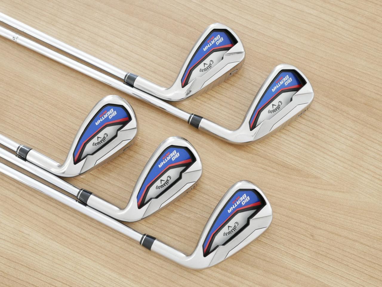 Iron set : Callaway : ชุดเหล็ก Callaway Big Bertha Beta (ใบใหญ่ ตีง่ายมาก) มีเหล็ก 6-Pw (5 ชิ้น) ก้านเหล็ก GS90 S200