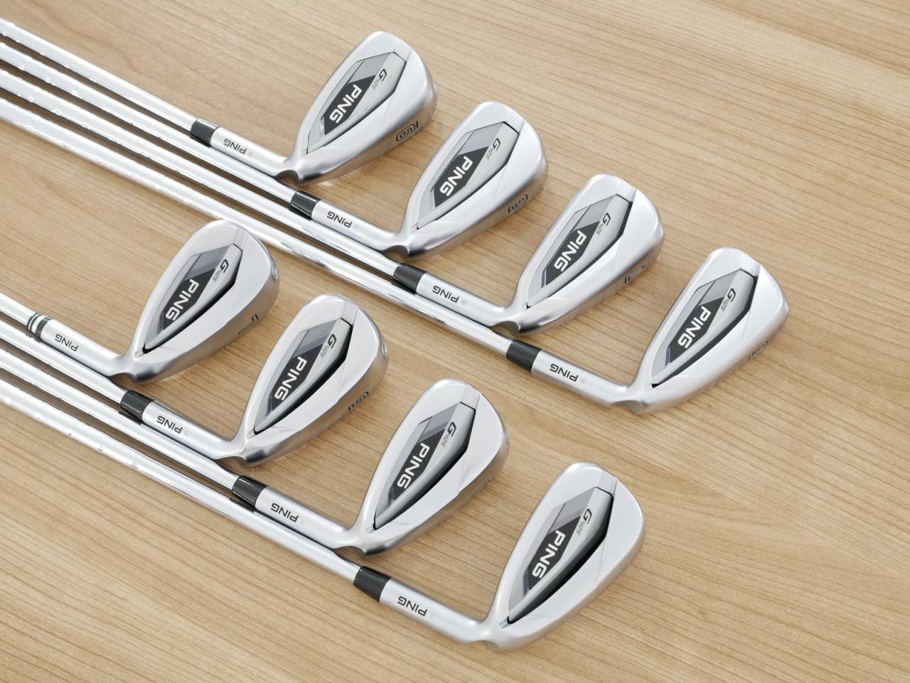 Iron set : Ping : ชุดเหล็ก Ping G425 (ปี 2021 Japan Spec. ใบใหญ่ ง่าย ไกล) มีเหล็ก 6-Pw,Aw,Lw,Sw (8 ชิ้น) ก้านเหล็ก NS Pro 850 Flex S