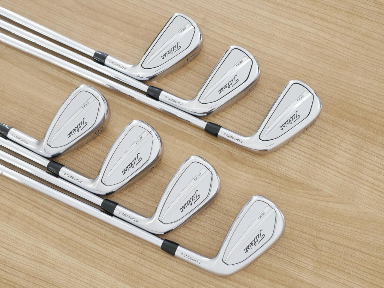 Iron set : Titleist : ชุดเหล็ก Titleist T200 Forged (รุ่นล่าสุด ออกปี 2023 Japan Spec) มีเหล็ก 5-Pw,48 (7 ชิ้น) ก้านเหล็ก NS Pro Modus 115 Flex S