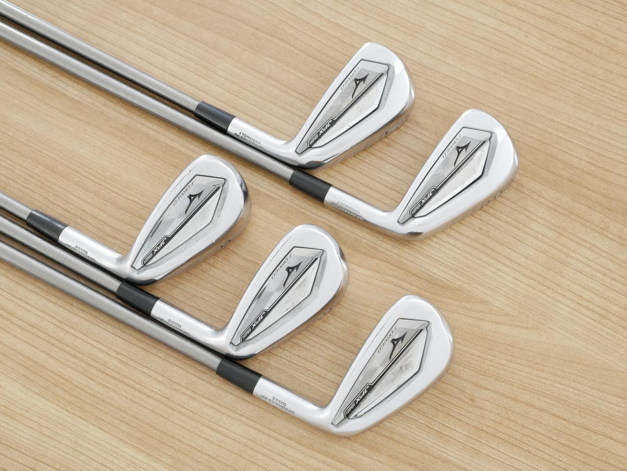 Iron set : Mizuno : ชุดเหล็ก Mizuno JPX 921 Forged (ปี 2022 ตัวท๊อป นุ่ม แน่น) มีเหล็ก 6-Pw (5 ชิ้น) ก้าน Steelfiber i110CW Flex R