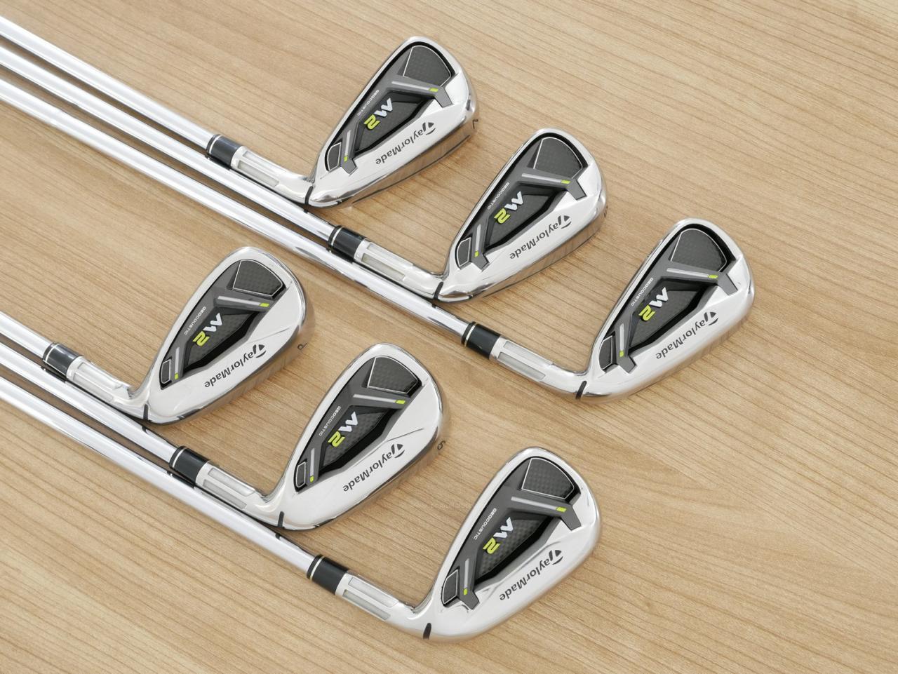 Iron set : Taylormade : ชุดเหล็ก Taylormade M2 มีเหล็ก 5-Pw (6 ชิ้น) ก้านเหล็ก REAX 90 Japan Spec Flex S