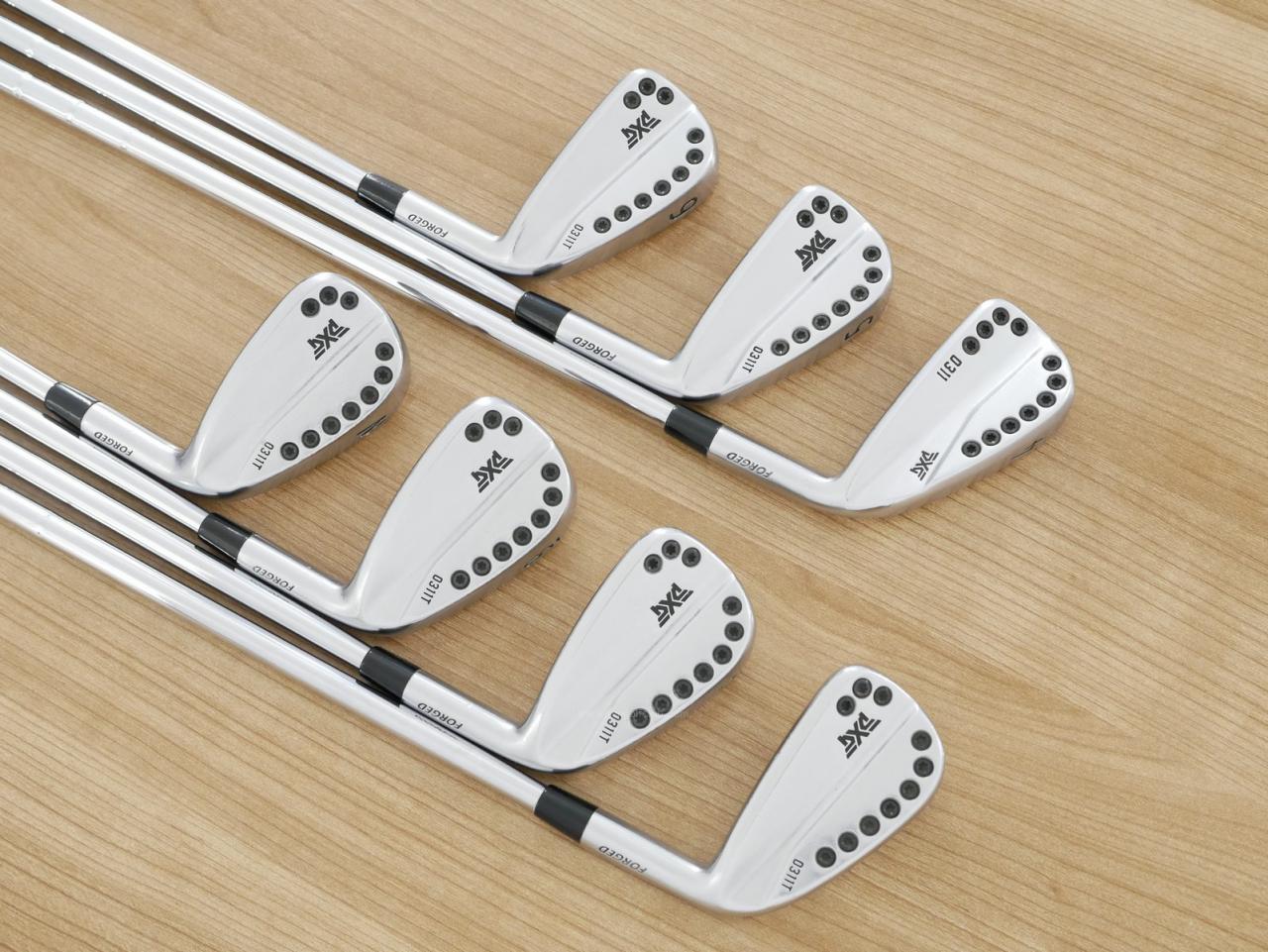 Iron set : PXG : ชุดเหล็ก PXG 0311T Forged (นุ่ม แน่น สวย เท่) มีเหล็ก 4-Pw (7 ชิ้น) ก้านเหล็ก Dynamic Gold 105 S200