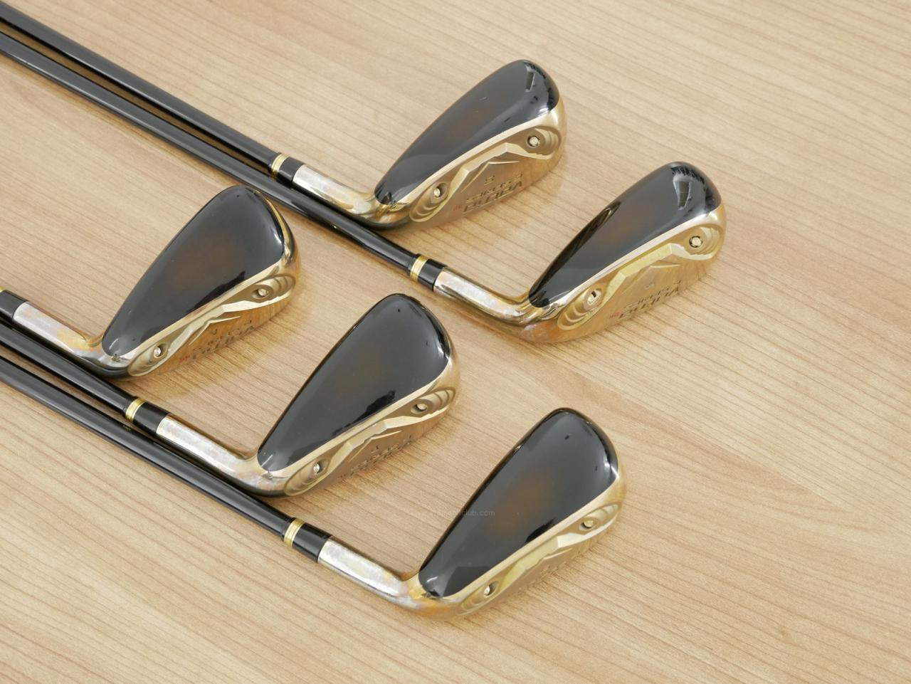 Iron set : Katana : ชุดเหล็กกระเทย Katana Voltio G Series มีเหล็ก 7-Pw,Aw (5 ชิ้น ระยะเทียบเท่า เหล็ก 6-Pw) ก้าน Tour AD VT-5 Flex R