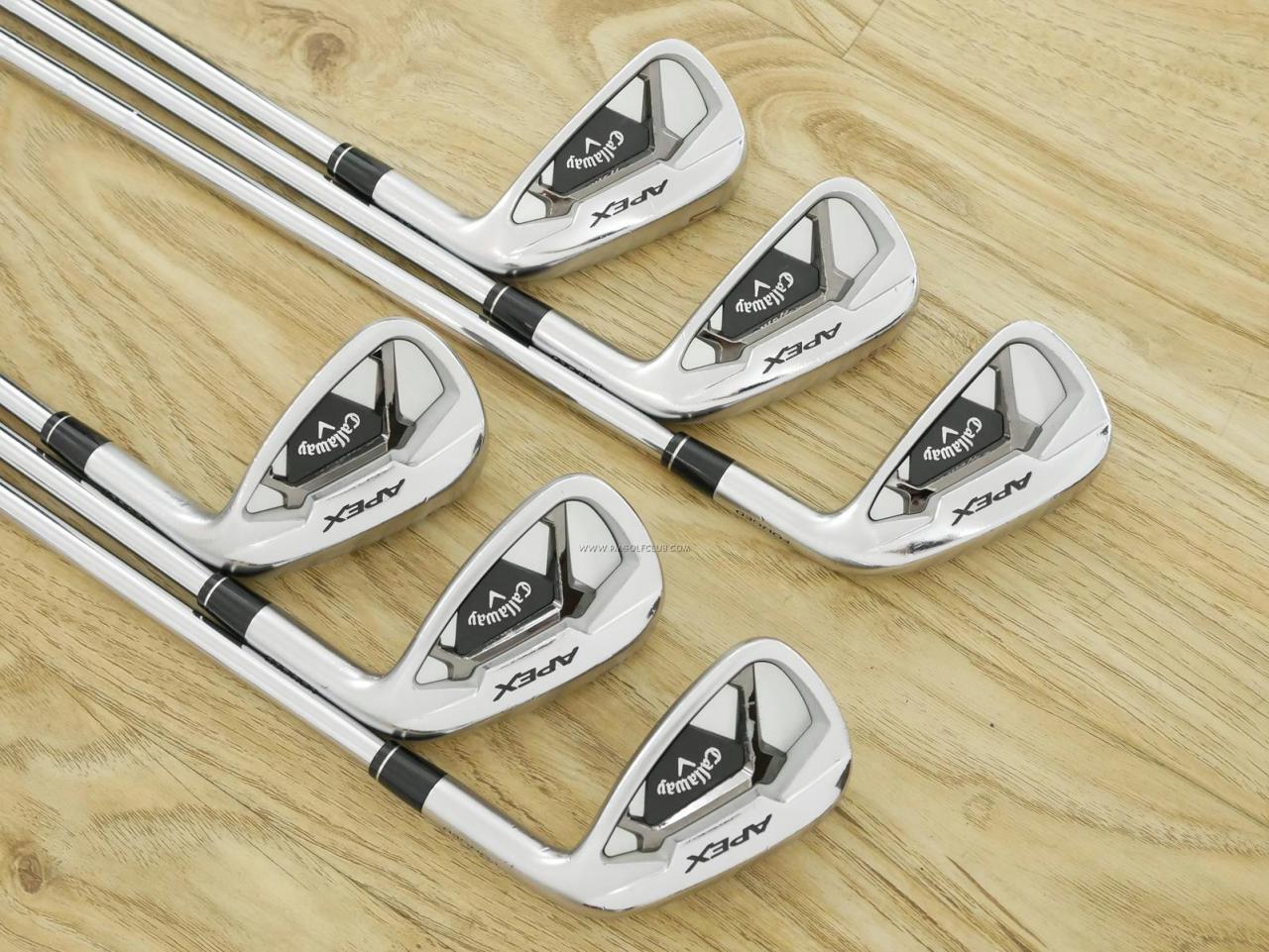 Iron set : Callaway : ชุดเหล็ก Callaway APEX Forged (รุ่นปี 2022) มีเหล็ก 5-Pw (6 ชิ้น) ก้านเหล็ก NS Pro Modus 105 Flex S
