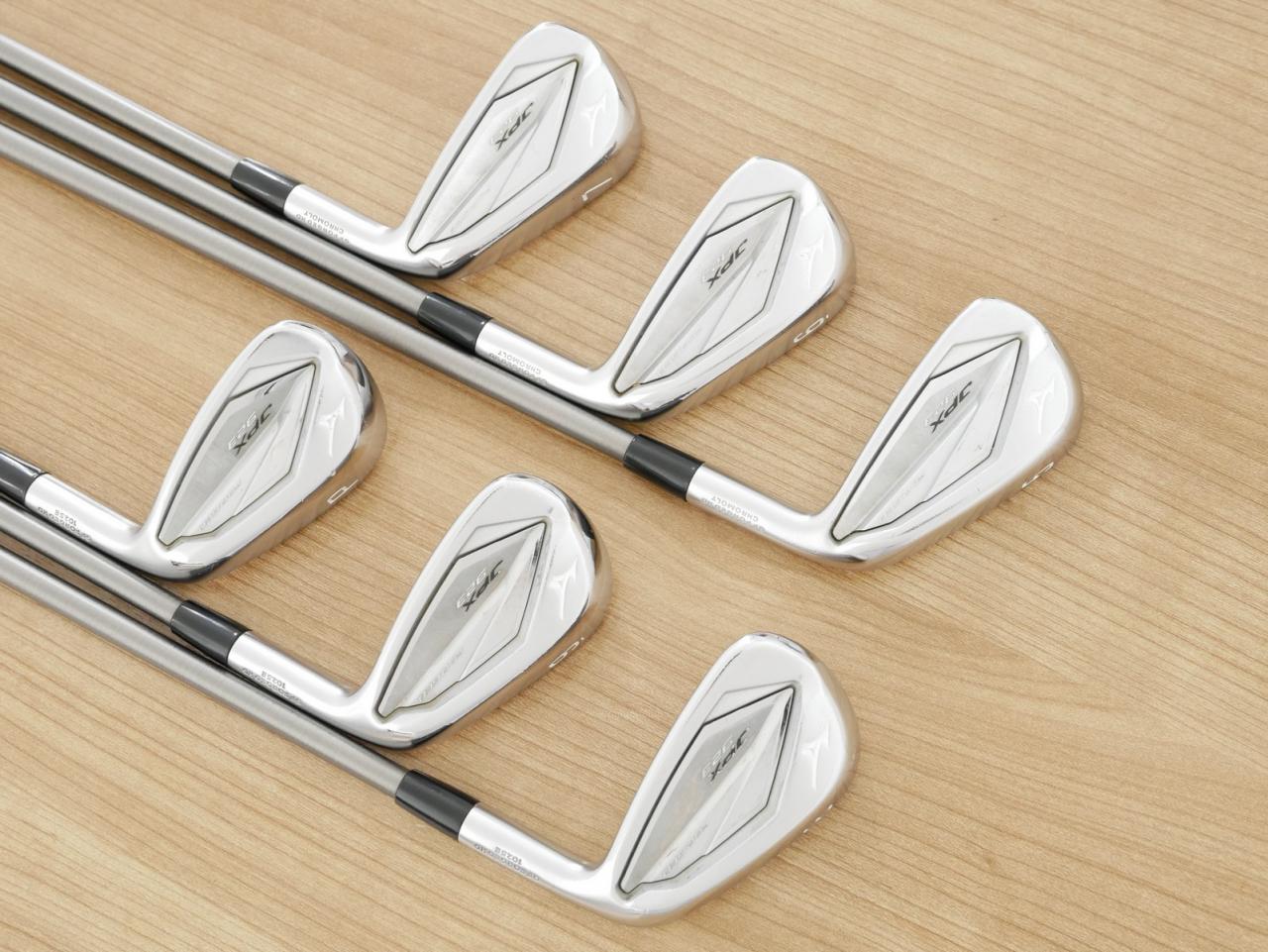 Iron set : Mizuno : ชุดเหล็ก Mizuno JPX 923 Forged (ออกปี 2023 ตัวท๊อป นุ่ม แน่น) มีเหล็ก 5-Pw (6 ชิ้น) ก้าน Steelfiber h-TOUR Flex S