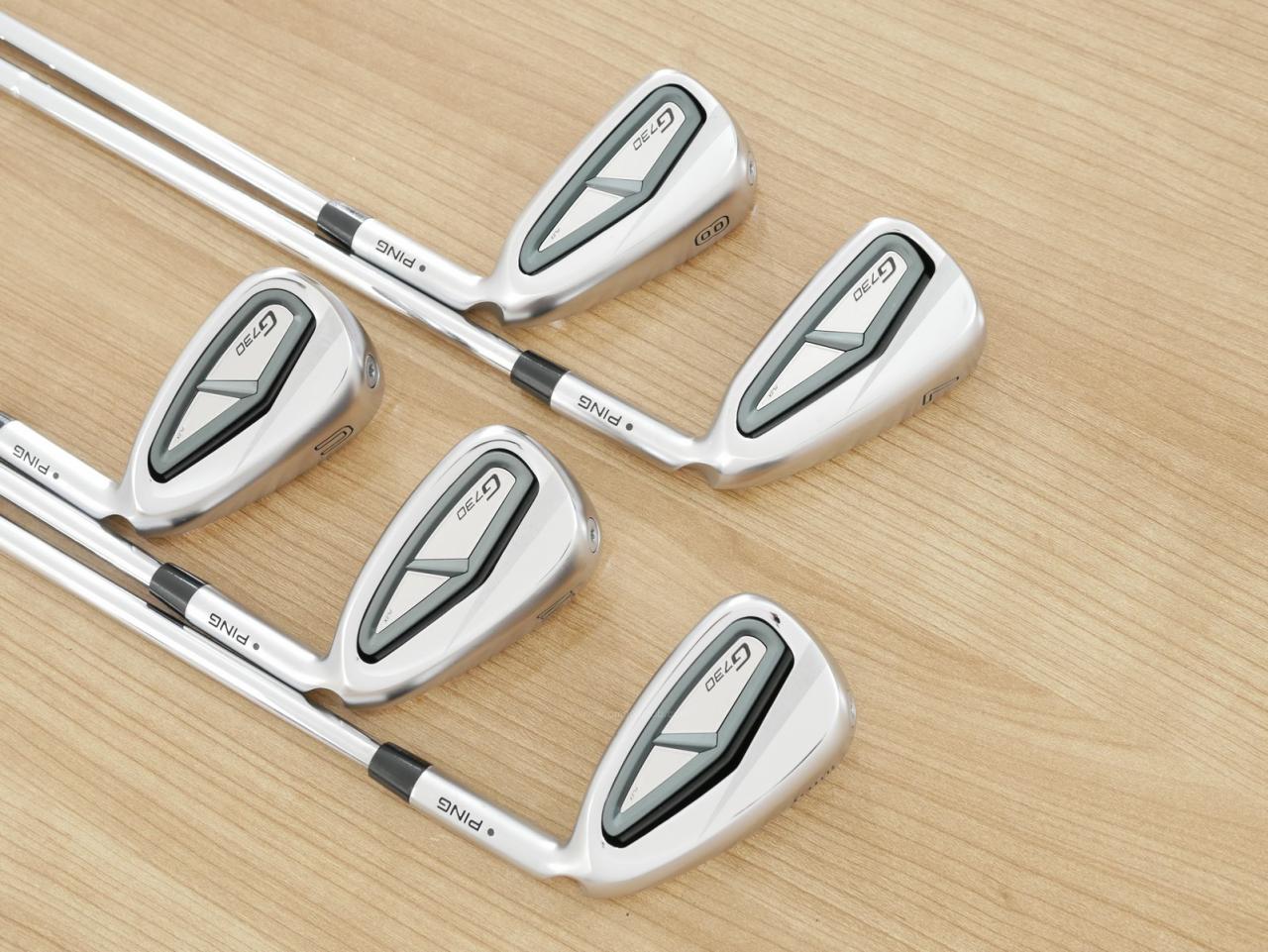 Iron set : Ping : ชุดเหล็ก Ping G730 (ออกปี 2024 Japan Spec. ใบใหญ่ ง่ายที่สุด ไกลที่สุดของ Ping) มีเหล็ก 7-Pw,Aw (5 ชิ้น) ก้านเหล็ก NS Pro 950 NEO Flex S