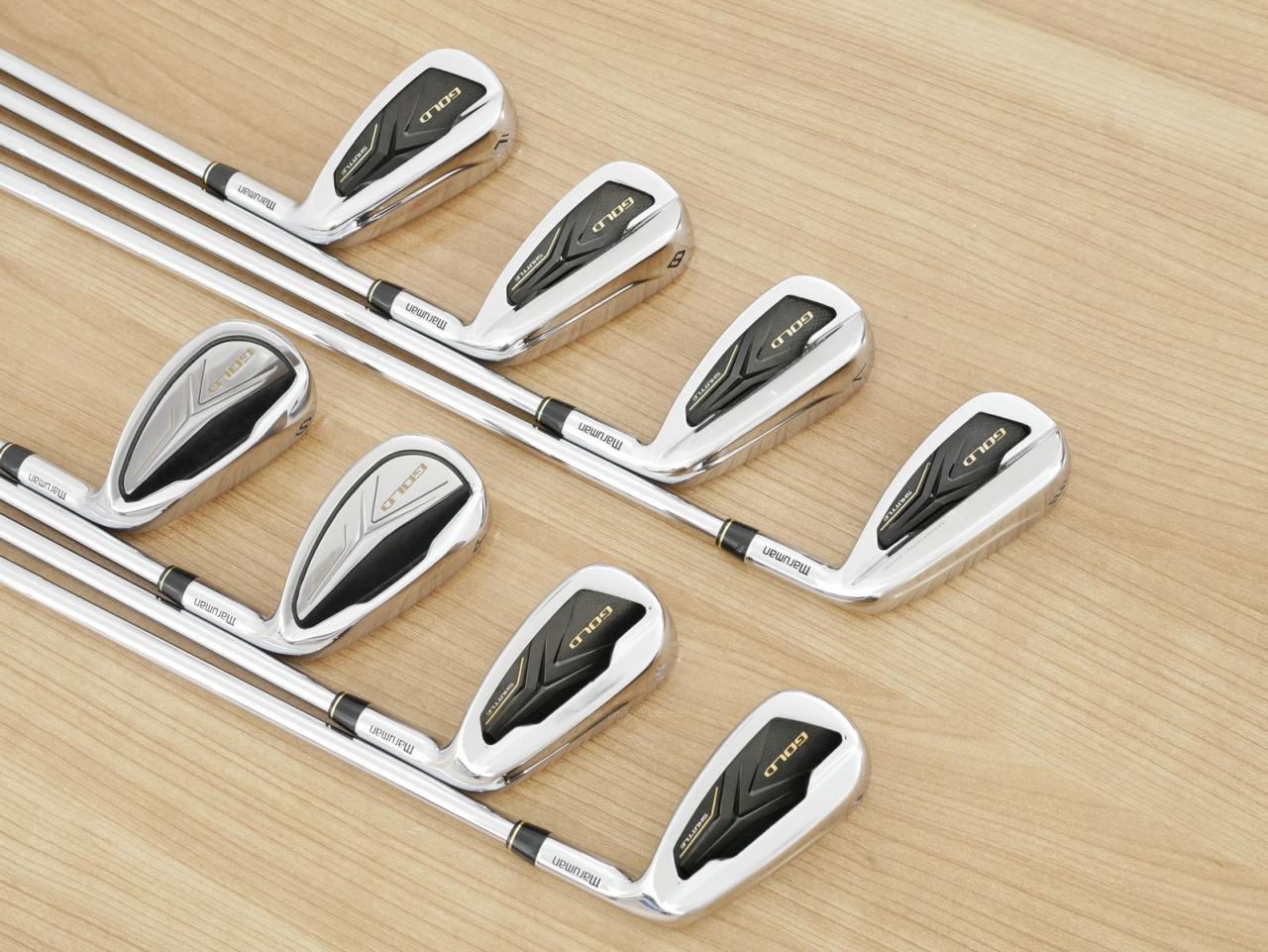 Iron set : Maruman : ชุดเหล็ก Maruman Shuttle Gold (ออกปี 2019 ตีง่าย ไกลสุดๆๆๆๆ) มีเหล็ก 6-Pw,Pa,Aw,Sw (8 ชิ้น) ก้านเหล็ก NS Pro Zelos 8 Flex S