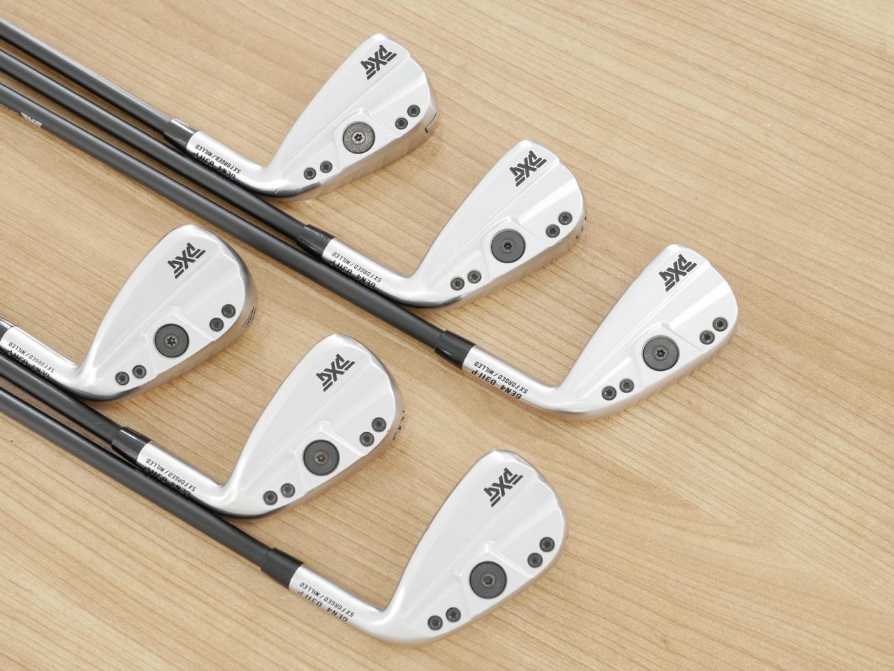 Iron set : PXG : ชุดเหล็ก PXG 0311P GEN 4 Forged (นุ่ม แน่น สวย เท่) มีเหล็ก 5-Pw (6 ชิ้น) ก้านกราไฟต์ Mitsubishi Diamana i60 Flex R